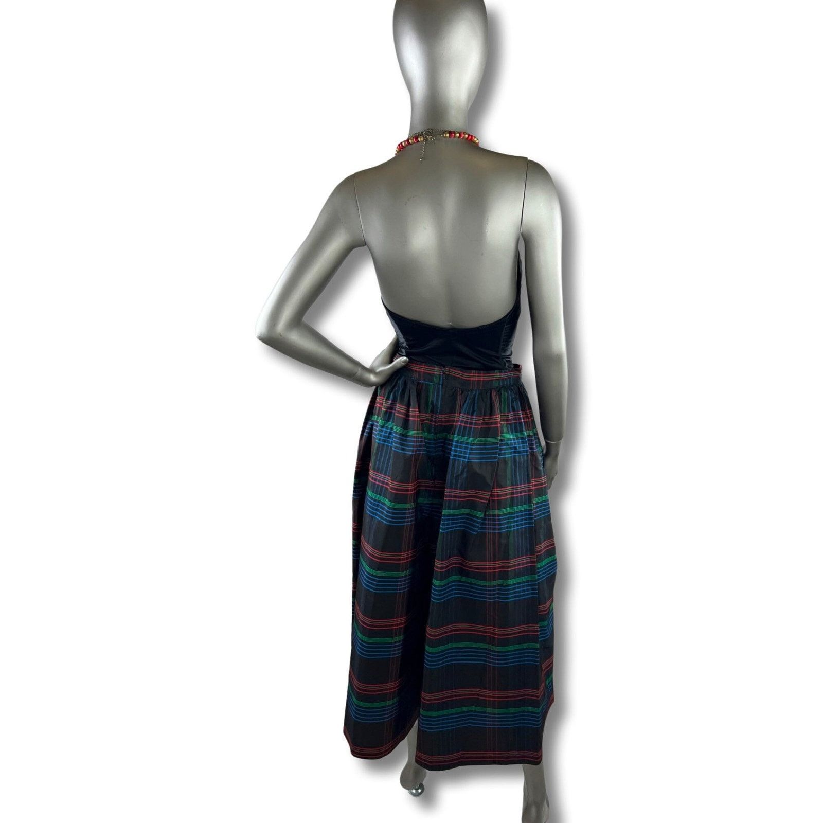Vintage Vintage 1980s Plaid Culotte Pants Small/Medium Size 29" - 7 Thumbnail