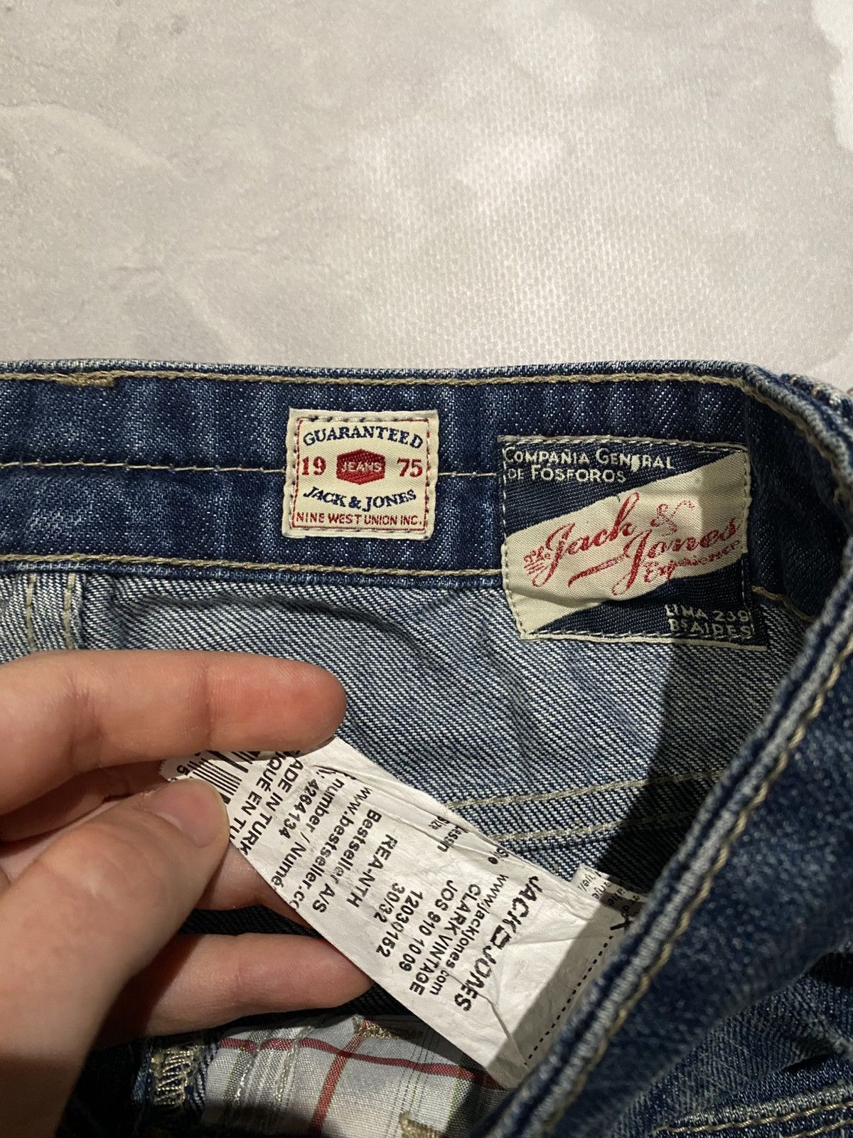 Japanese Brand Rare Avant Garde Slim Denim Size US 30 / EU 46 - 5 Thumbnail