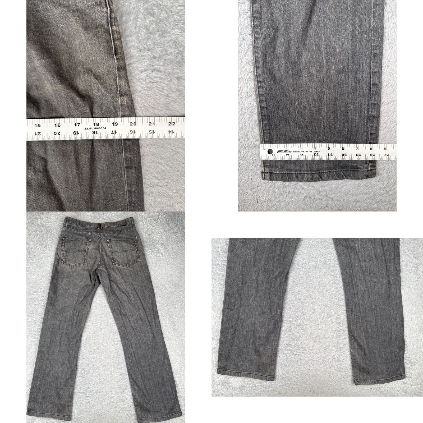Patagonia Patagonia Jeans Mens 32 Gray Denim Straight Leg Cotton Blend Mid Rise Hike Camp Jeans Size US 32 / EU 48 - 9 Thumbnail