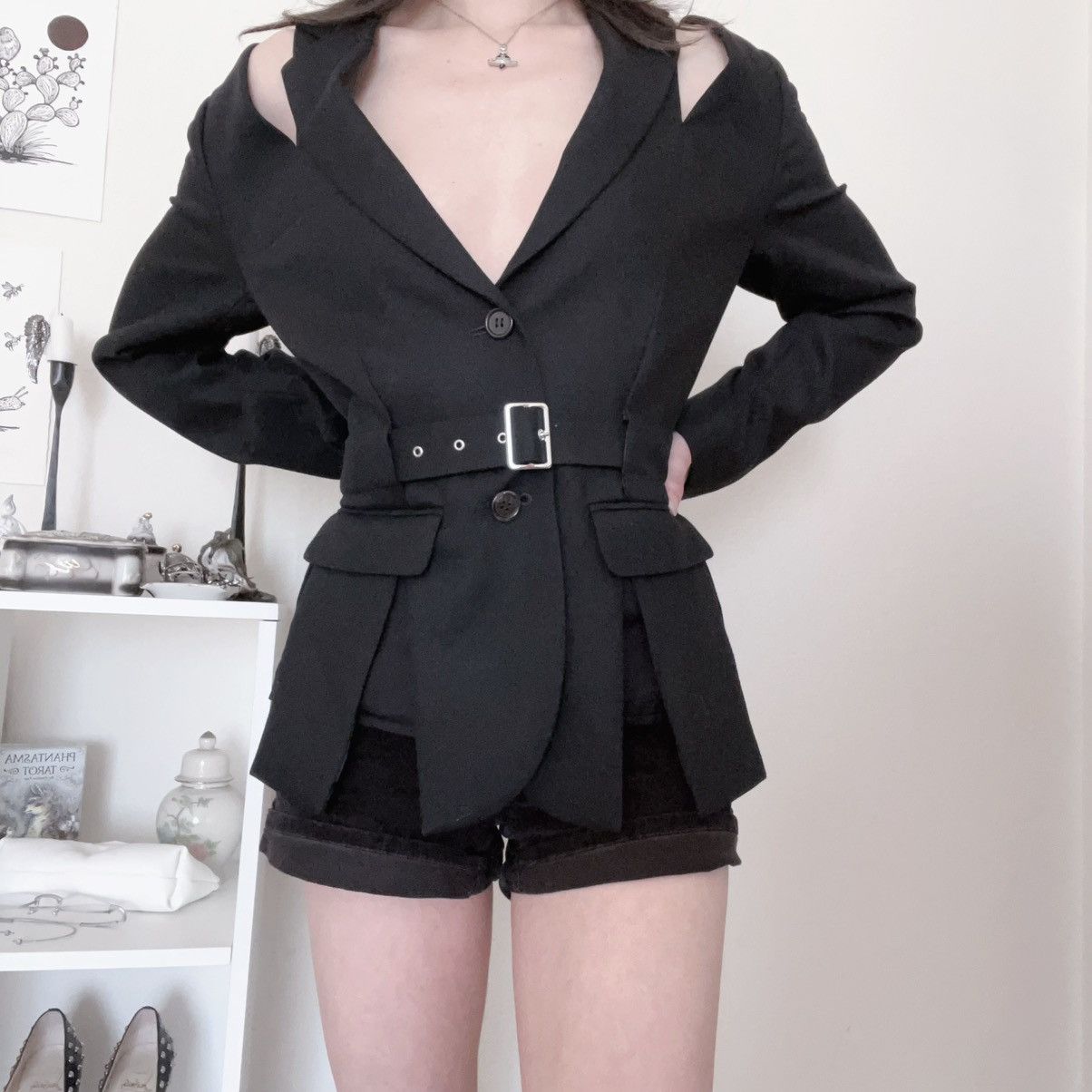 Kei Ninomiya Comme Des Garcons Deconstructed Blazer