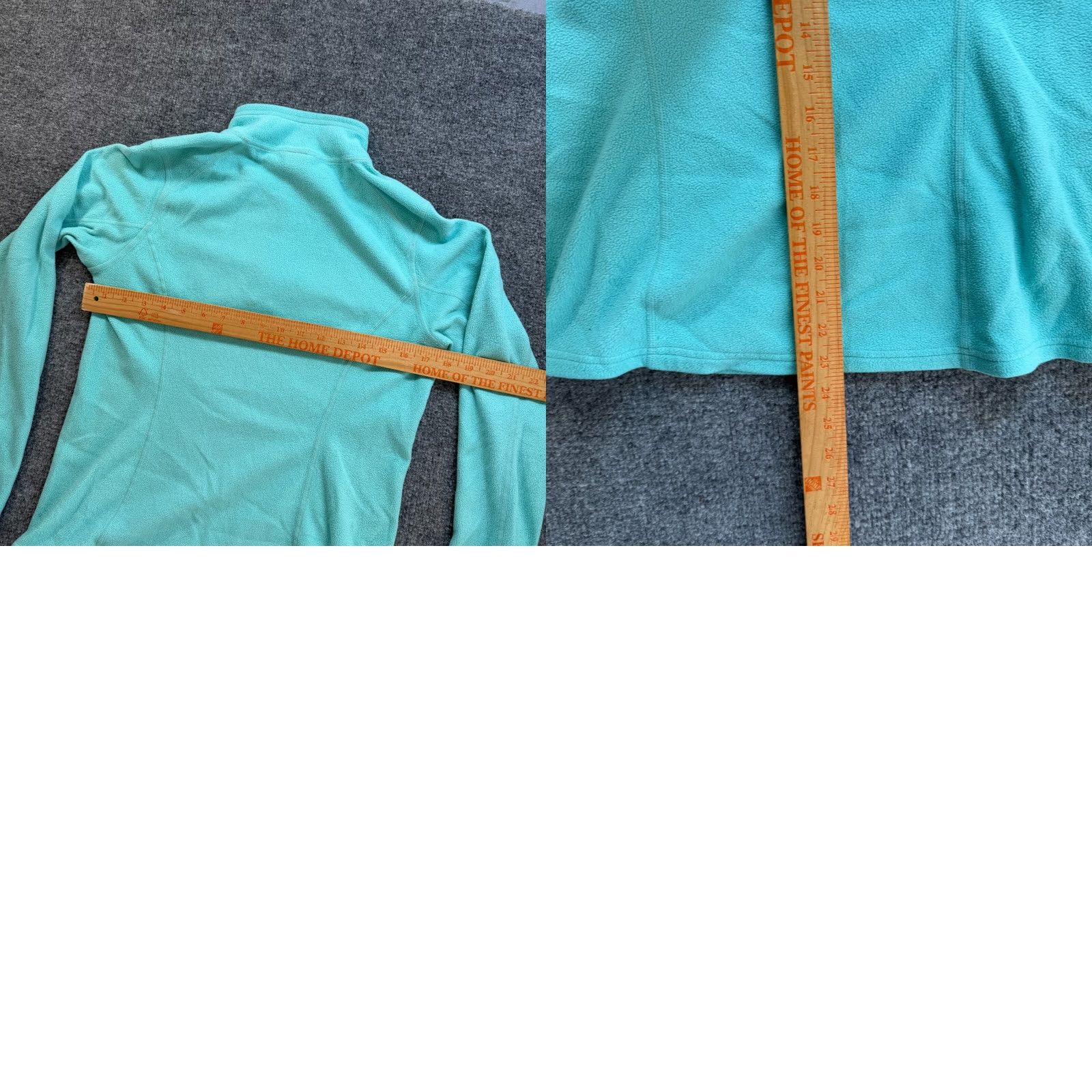 The North Face The North Face Jacket Womens Medium Blue Fleece 1/4 Zip Pullover Base Layer Size M / US 6-8 / IT 42-44 - 9 Thumbnail