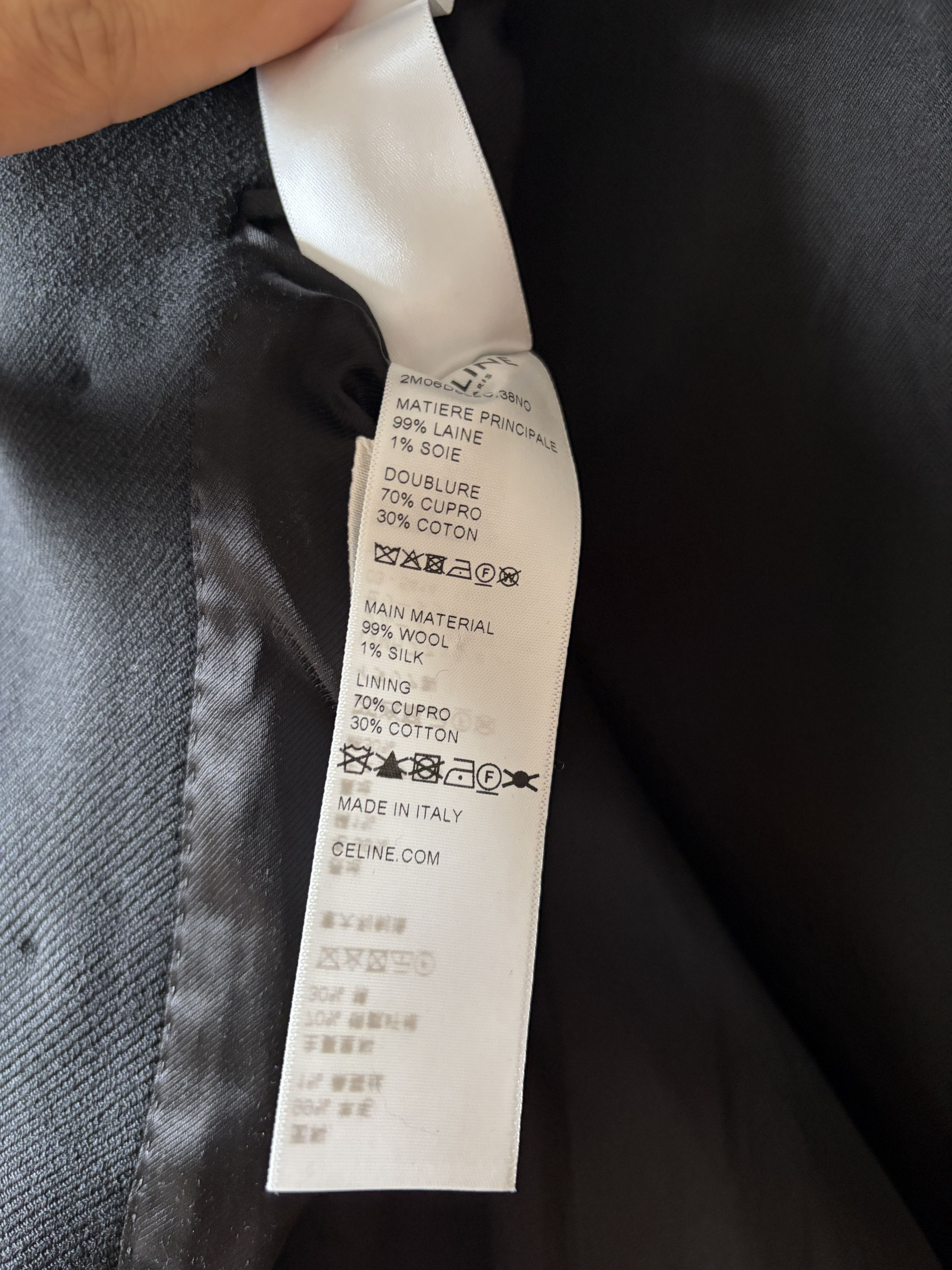 Celine Celine hedi slimane coat Size US S / EU 44-46 / 1 - 7 Thumbnail