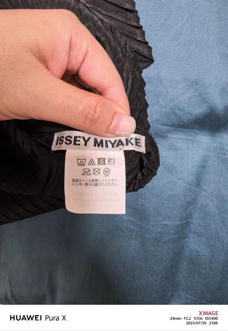 Issey Miyake Issey Miyake size:2 Black twill vest Size XS / US 0-2 / IT 36-38 - 3 Thumbnail