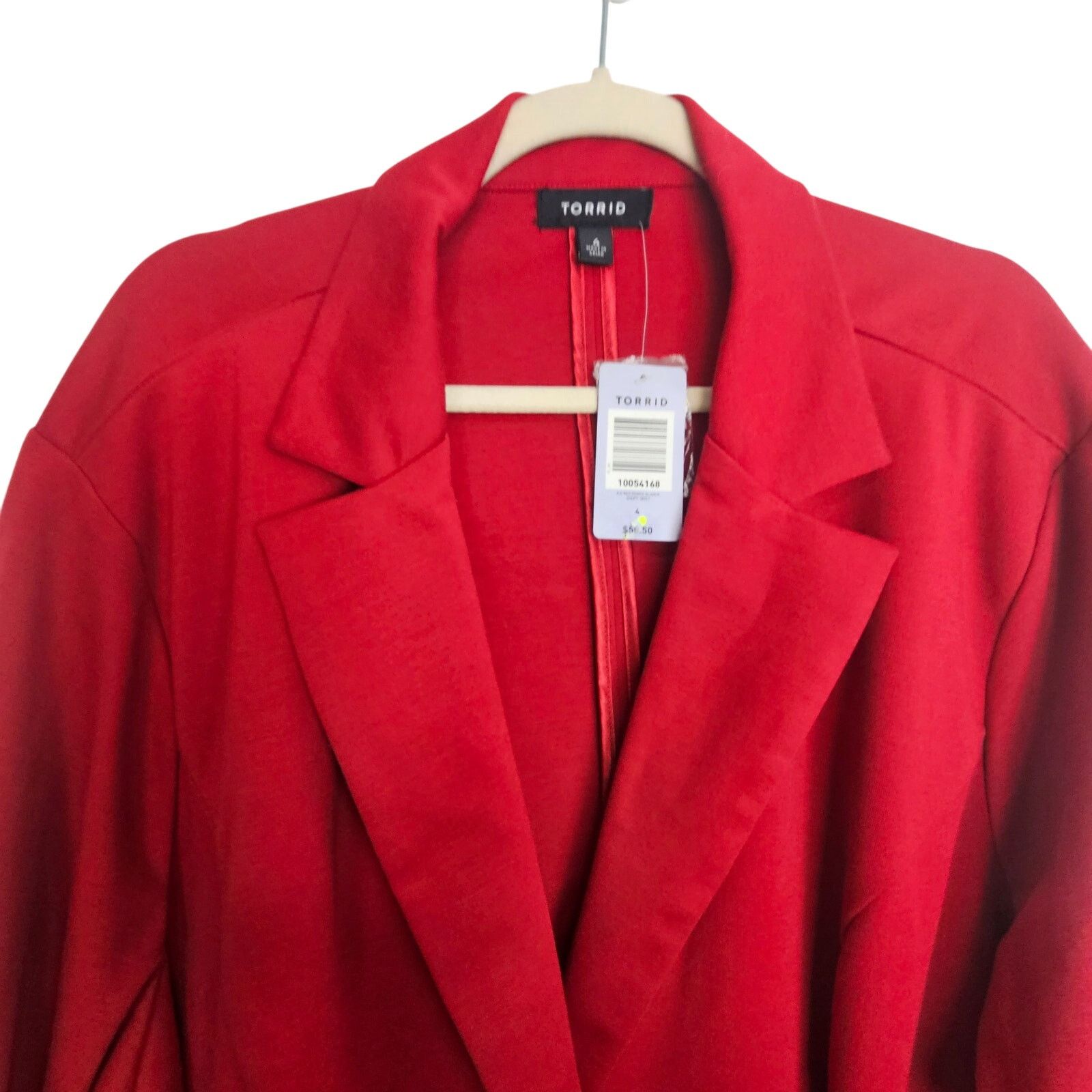 Corridor Torrid Womens Ponte Blazer Size 4X Career Work Office Corp Size 4XL / US 24-26 - 2 Thumbnail