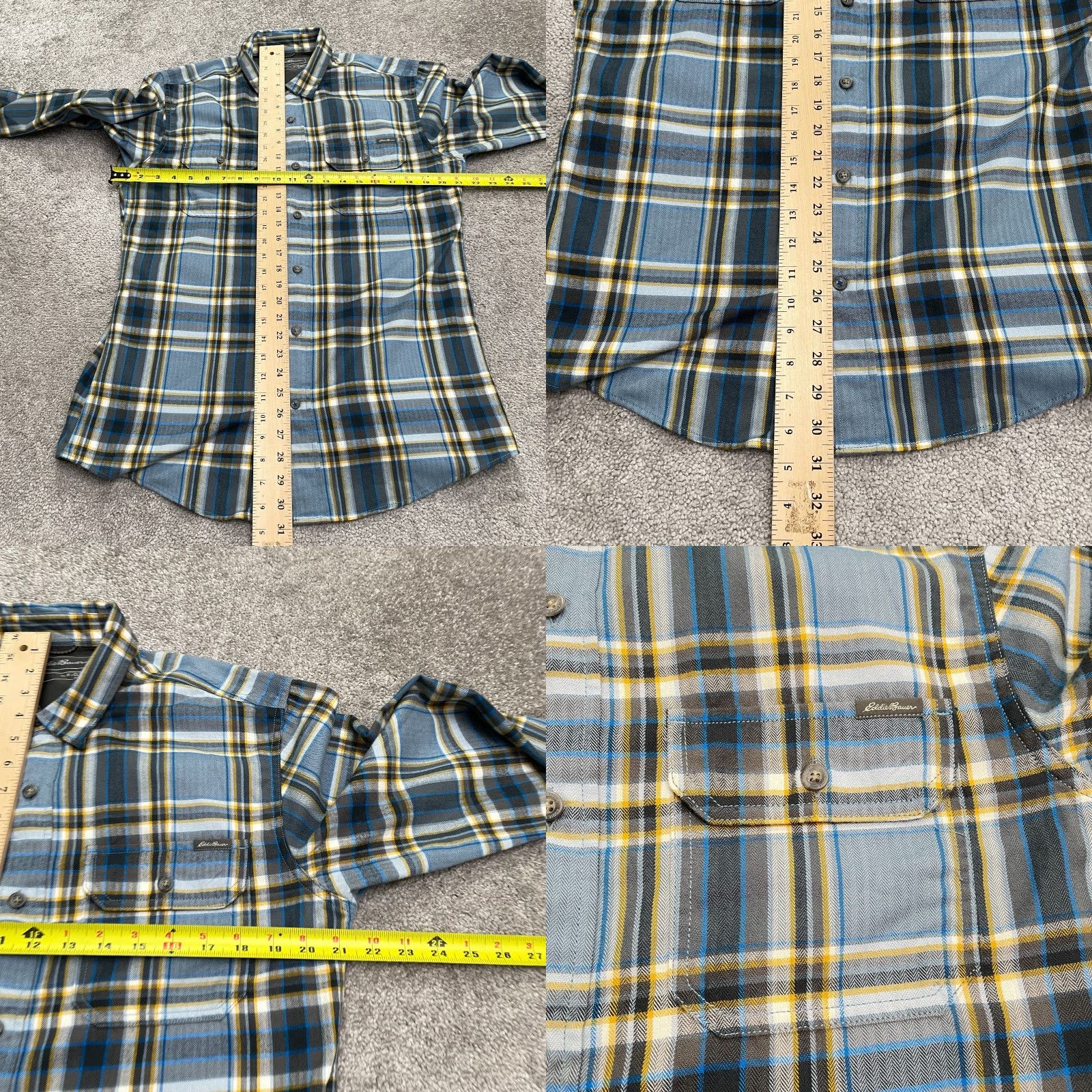 Eddie Bauer Eddie Bauer Shirt Men Medium Multi Plaid Casual Outdoor NWOT Classic Fit Flannel Size US M / EU 48-50 / 2 - 8 Thumbnail