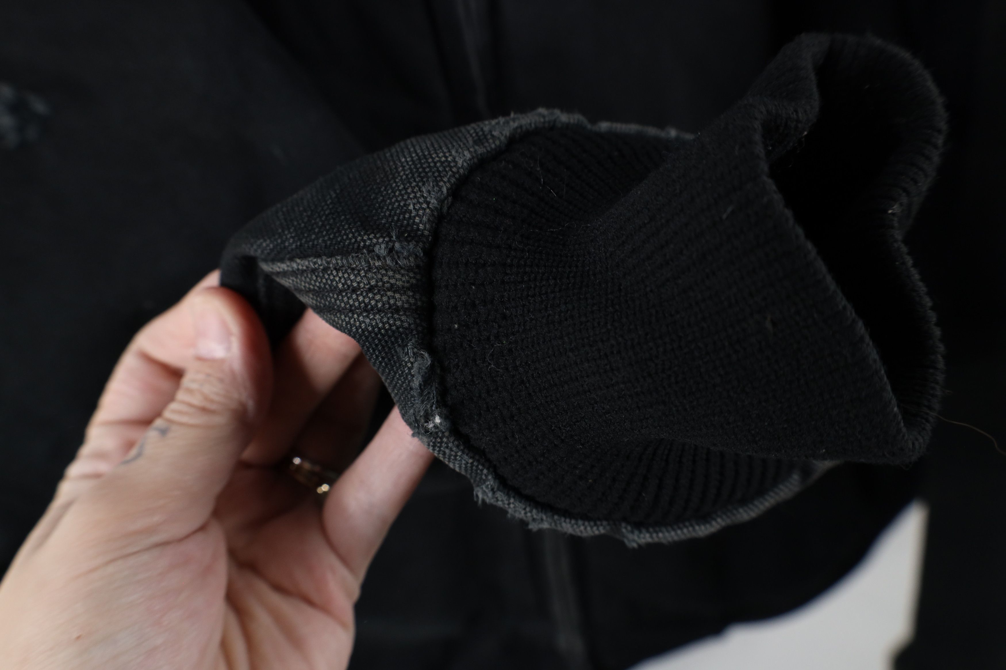 Dickies × Vintage Vintage 90s Dickies Out Quilted Canvas Hooded Jacket Black Size US XL / EU 56 / 4 - 8 Thumbnail