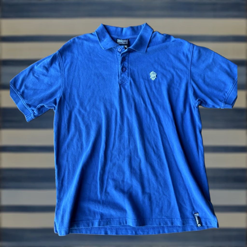 Southpole VINTAGE Southpole Polo Shirt XL Blue Men Polo Short Sleeve Collared Size US XL / EU 56 / 4 - 1 Thumbnail