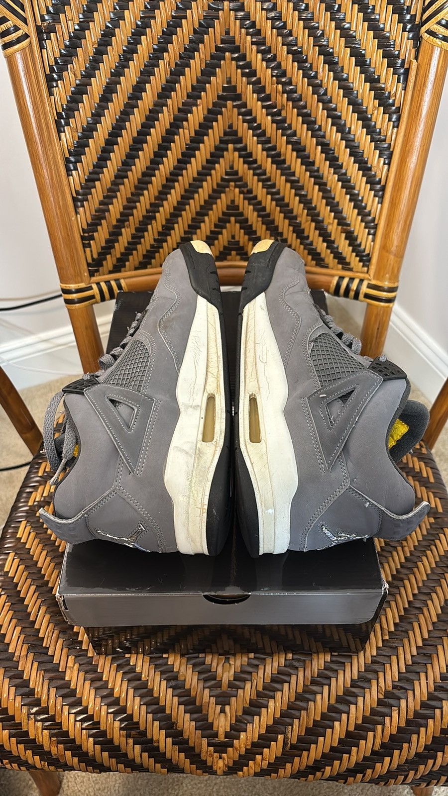 Jordan Brand × Nike × Vintage Jordan 4 Retro Cool Grey 2004 308497-001 Size US 10 / EU 43 - 5 Thumbnail