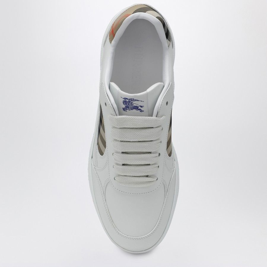 o1d2blof0226 Leather Low-Top Sneakers in White