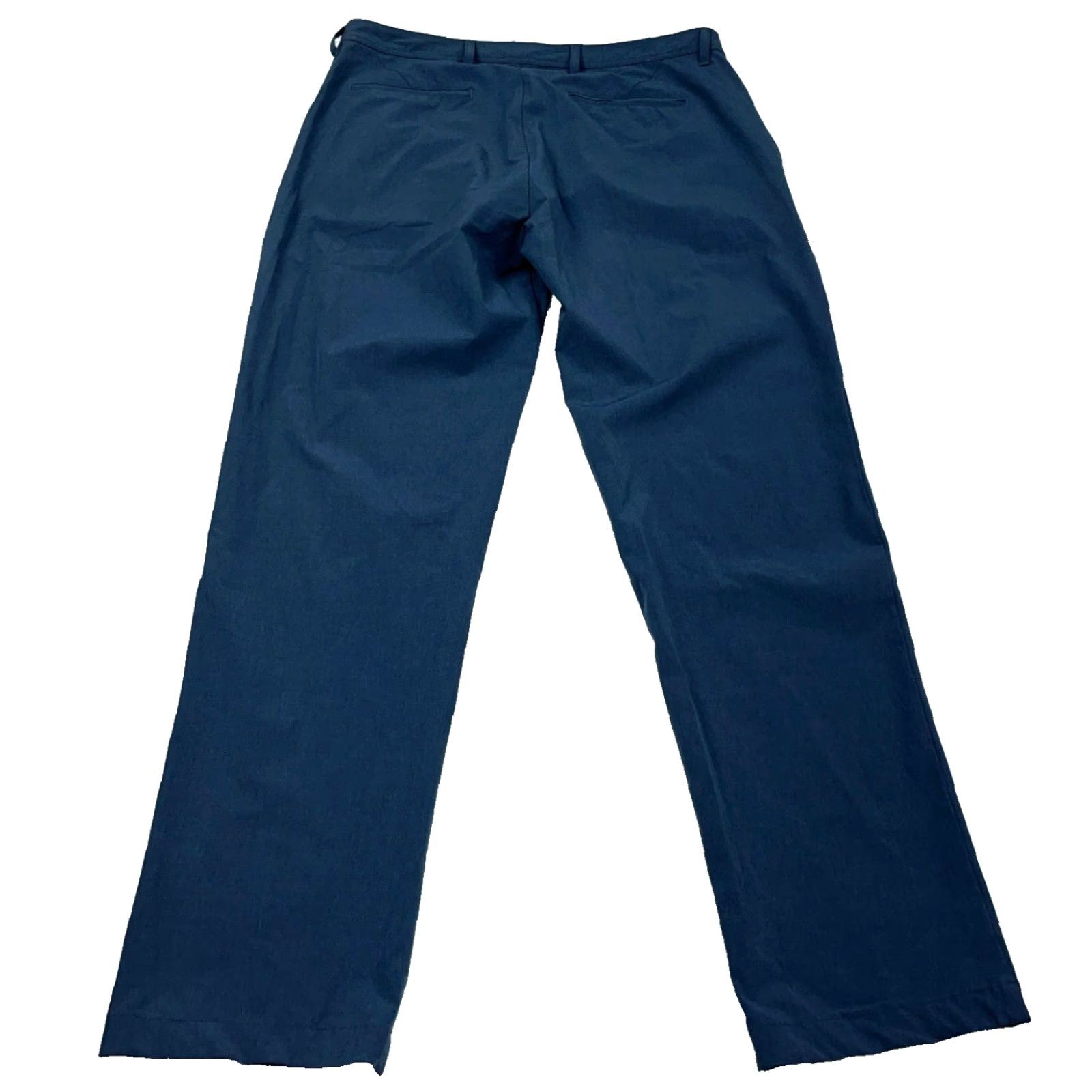 Vintage Kona Chino Pants Men 36x32 Blue Performance Polyester Navy Golf Adult Dress Casual Bathing? Not applicable Size US 36 / EU 52 - 2 Thumbnail