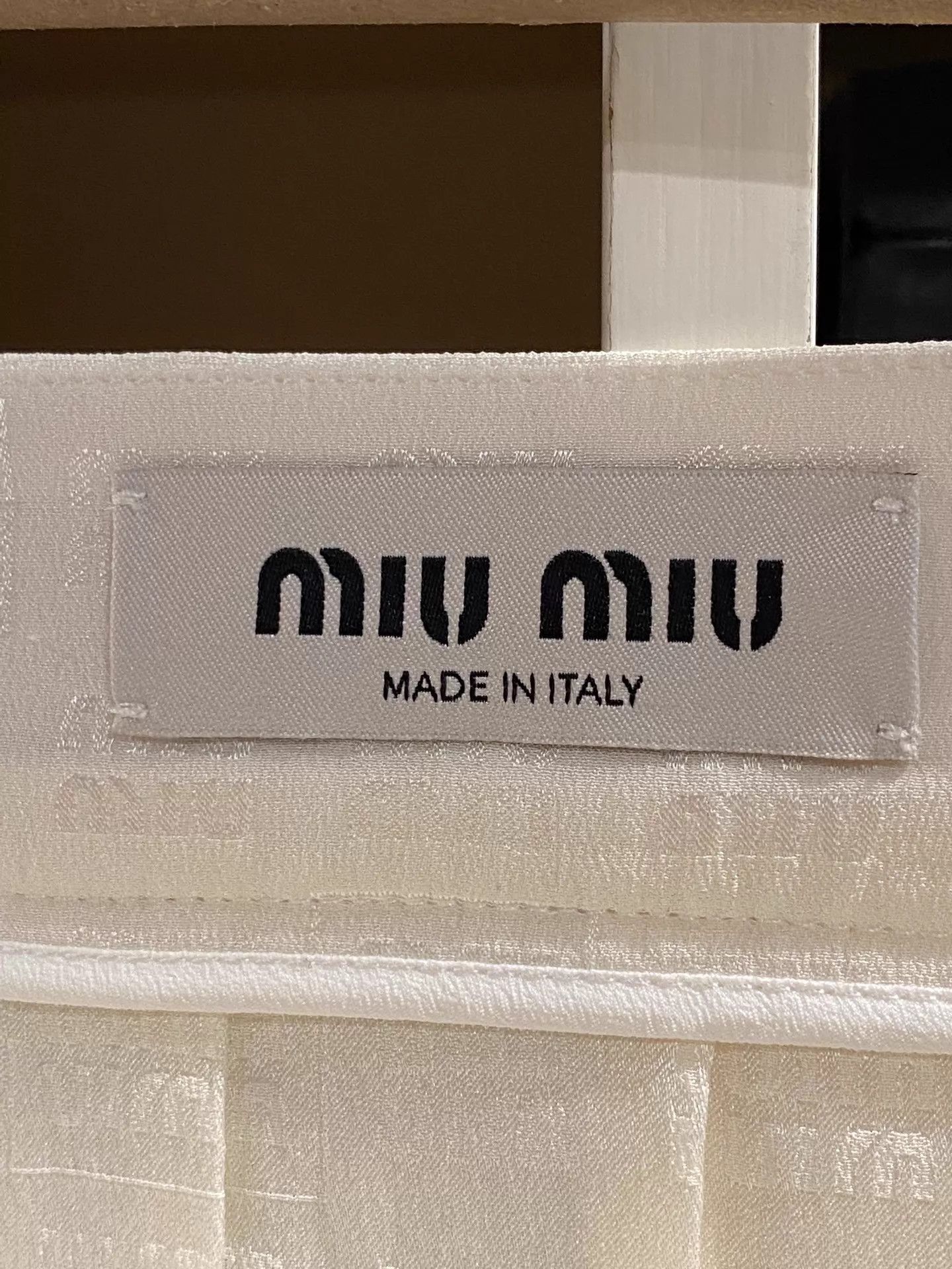 Miu Miu MIU MIU Silk Classic Skirt 40 Size 27" / US 4 / IT 40 - 3 Thumbnail