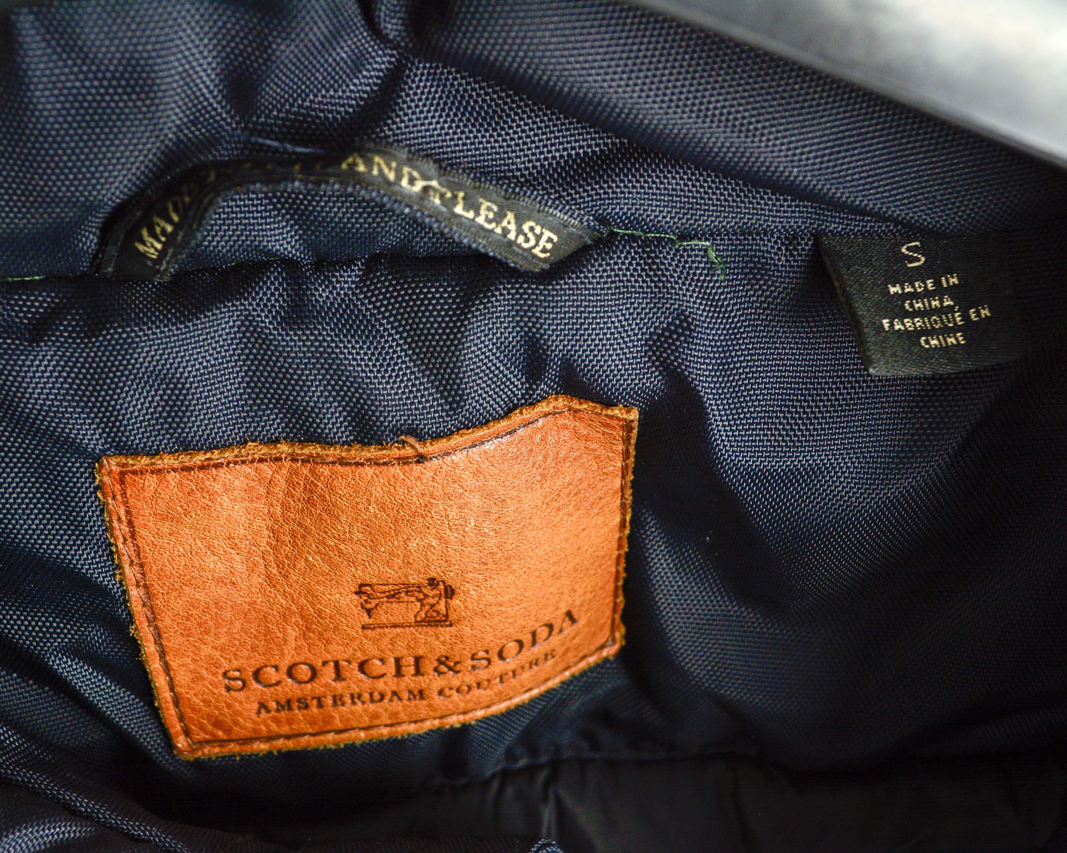 Scotch & Soda Men S Field Jacket Coat Insulated Padded Puffer Hooded Logo Size US S / EU 44-46 / 1 - 3 Thumbnail