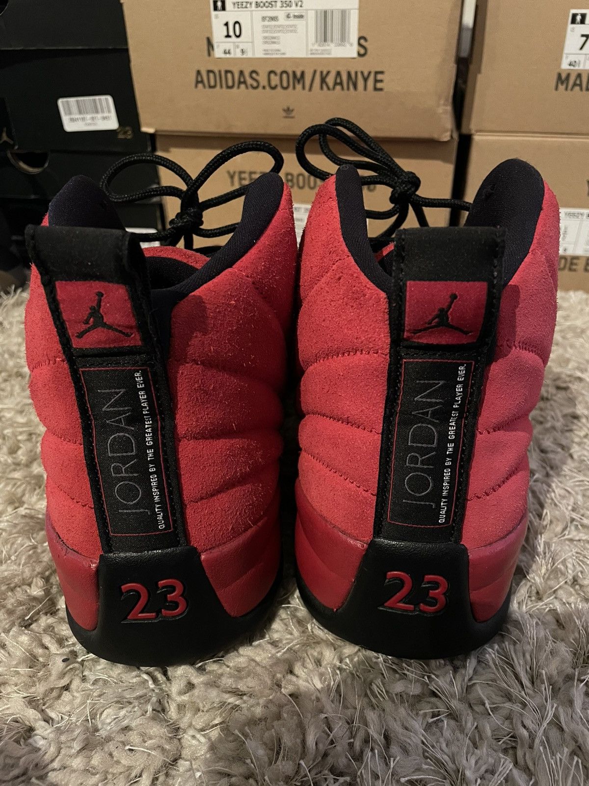 Jordan Brand Jordan 12 Reverse Flu Game Size US 13 / EU 46 - 6 Thumbnail