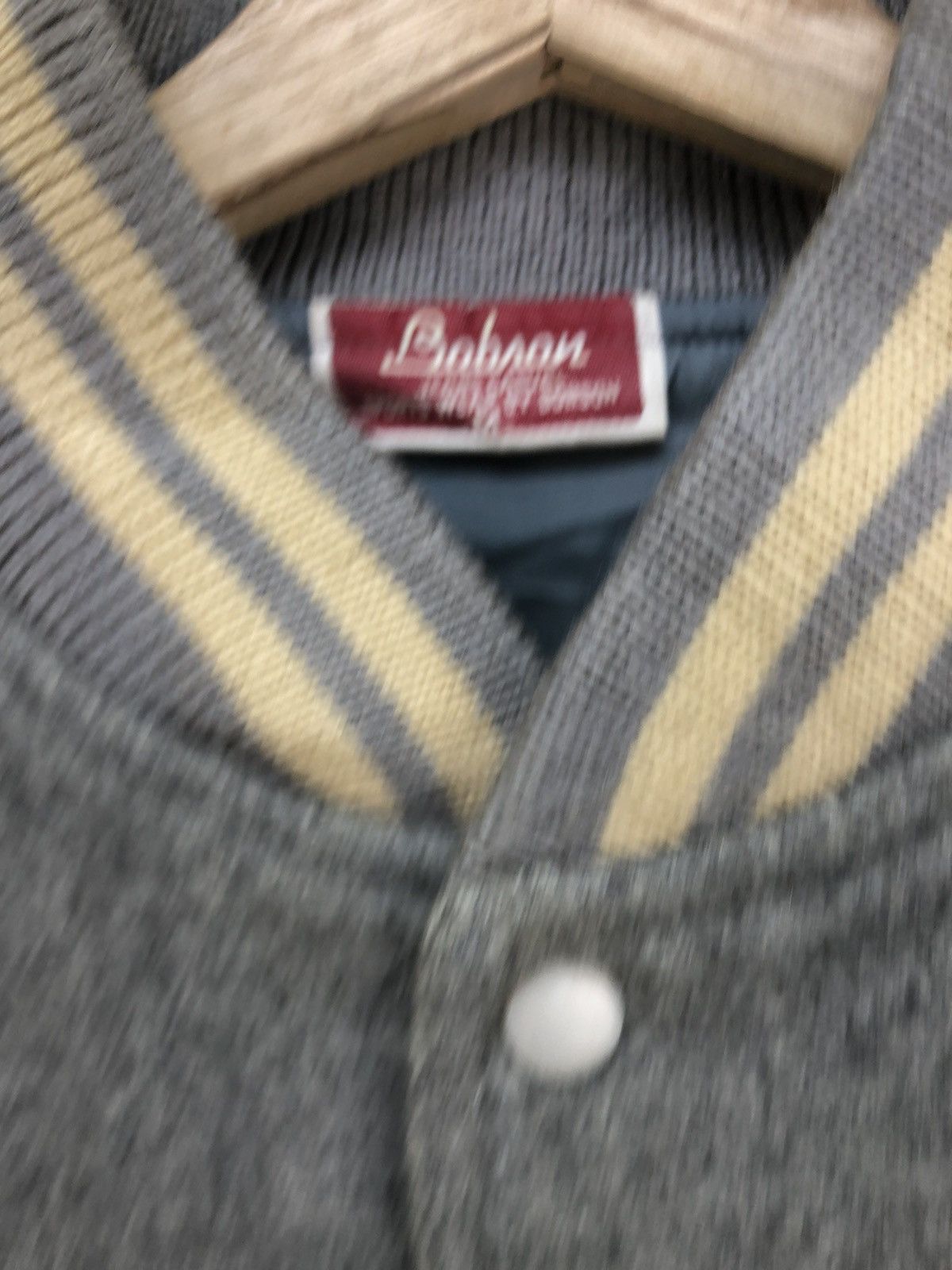 Japanese Brand 🔥Vintage Bobson Sportwear Varsity Blank Jacket Size US M / EU 48-50 / 2 - 5 Thumbnail