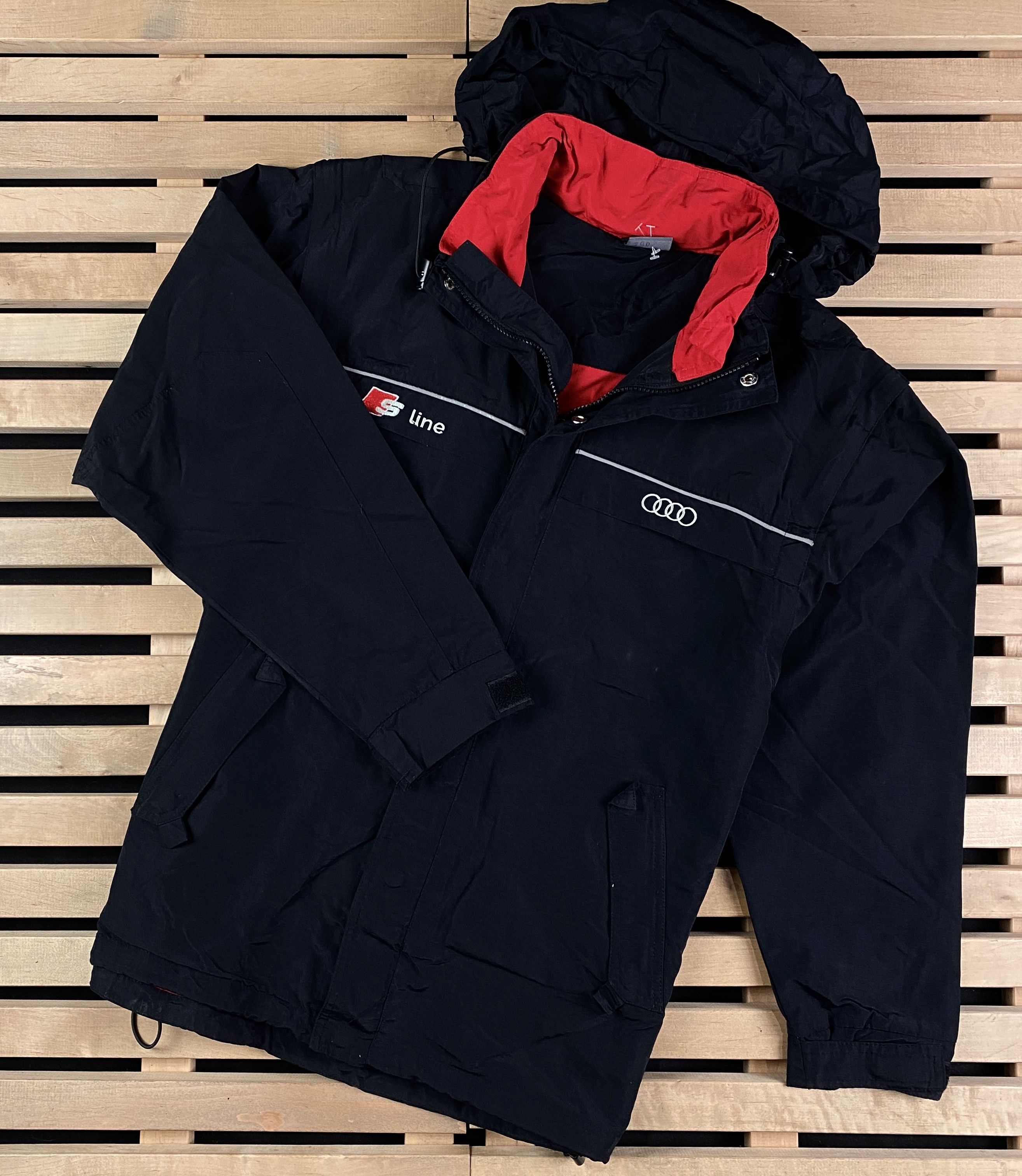 image of Mens Jacket Transformer Audi S Line Size M in Black