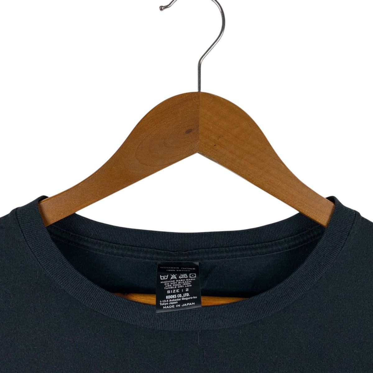 Number (N)ine NUMBER NINE Spellout Pocket by Takahiro Miyashita Tshirt Size US S / EU 44-46 / 1 - 5 Thumbnail