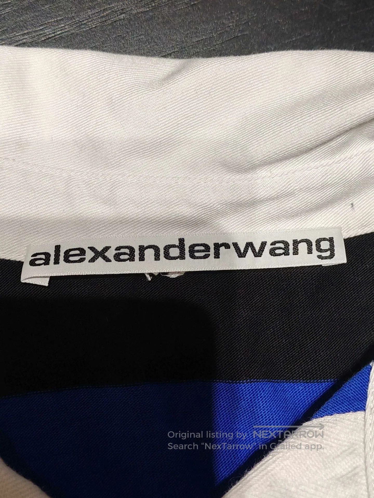 Alexander Wang Alexander Wang Blue Black Stripe Sweatshirt XS. Size XS / US 0-2 / IT 36-38 - 3 Thumbnail