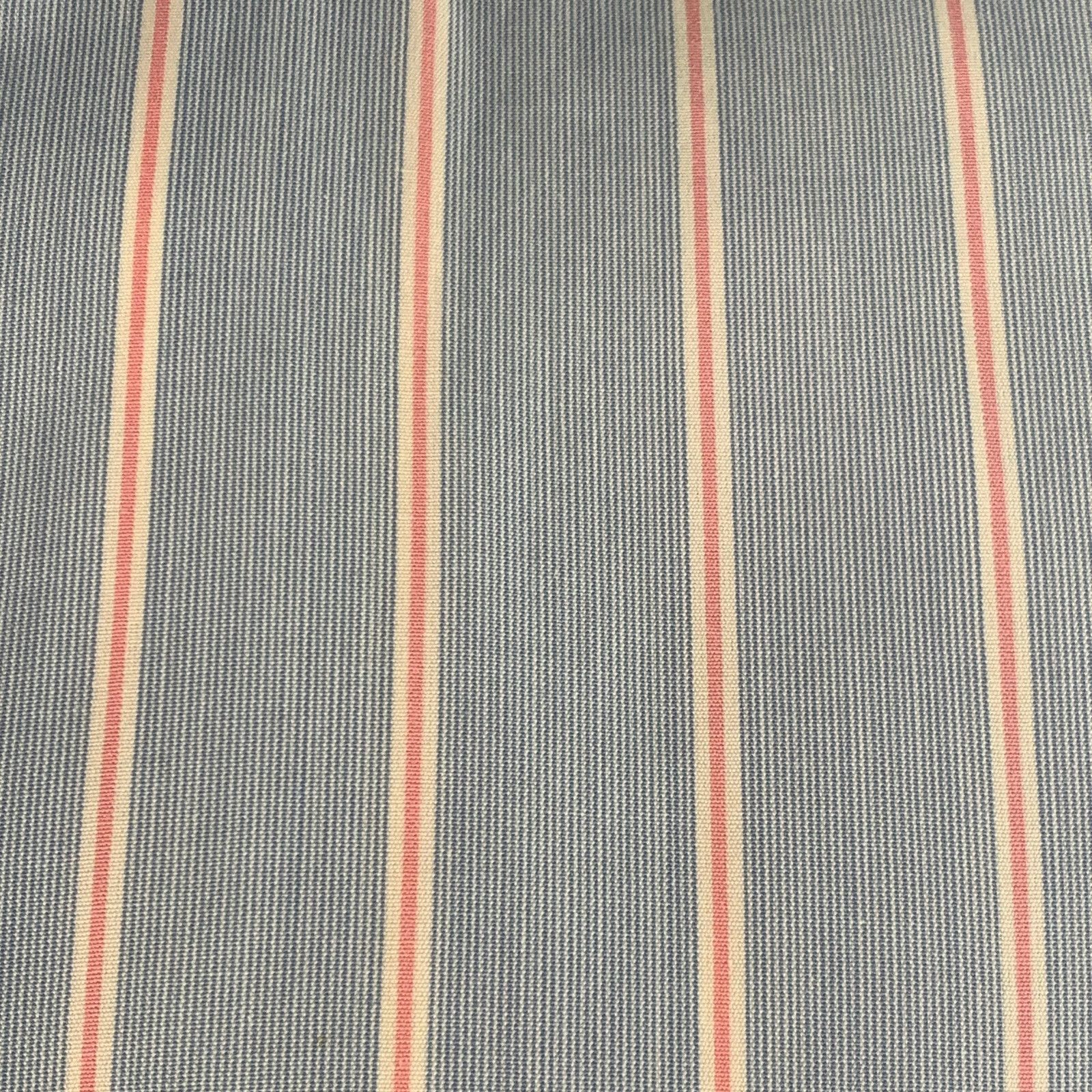 Turnbull & Asser Size L Blue Pink Stripe Cotton French Cuff Long Sleeve Shirt Size US L / EU 52-54 / 3 - 2 Thumbnail