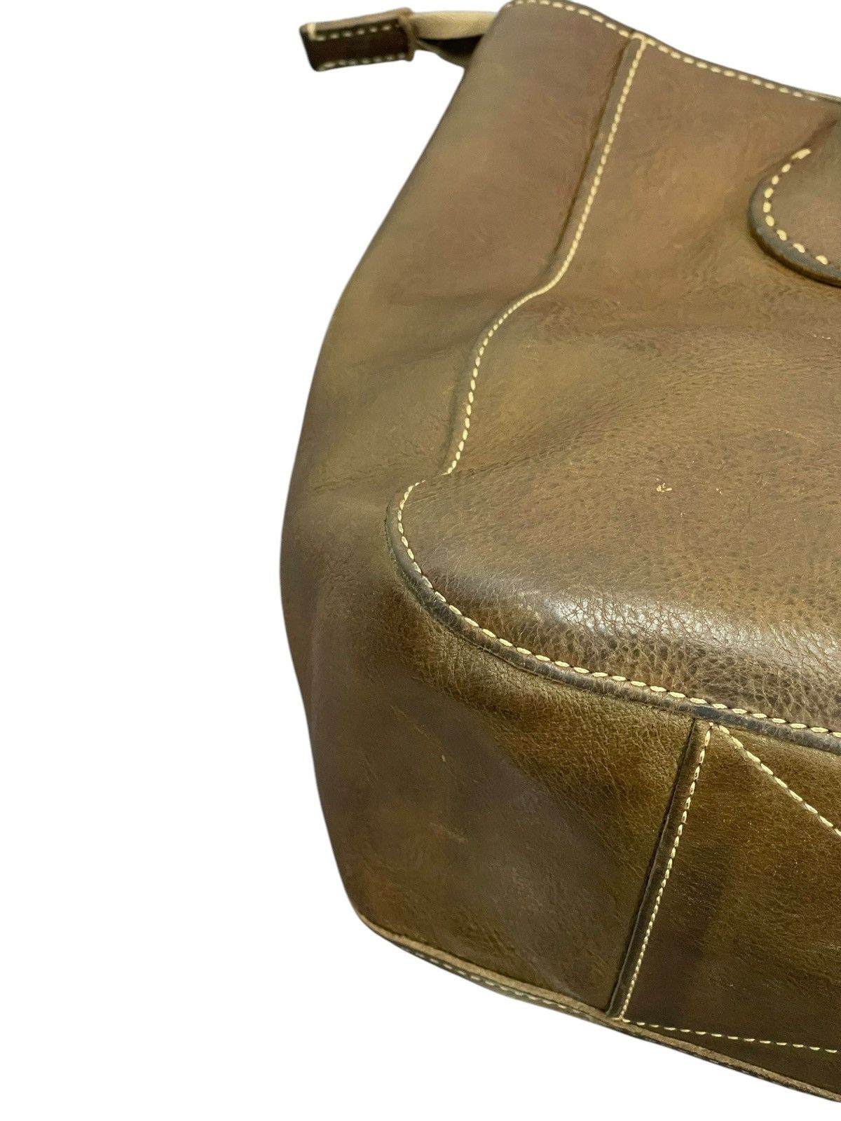 Genuine Leather Full Leather Genten Japan Tote Shoulder Bag 1🟩9 Size ONE SIZE - 17 Thumbnail