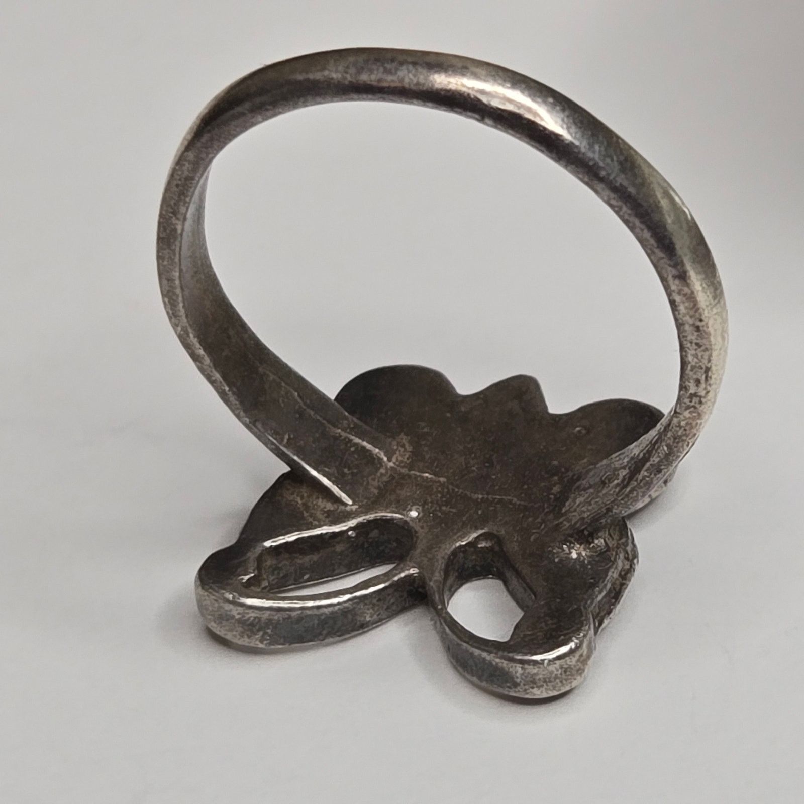 18 East Navajo Sterling Silver Butterfly Ring - Southwestern Style Size ONE SIZE - 5 Thumbnail