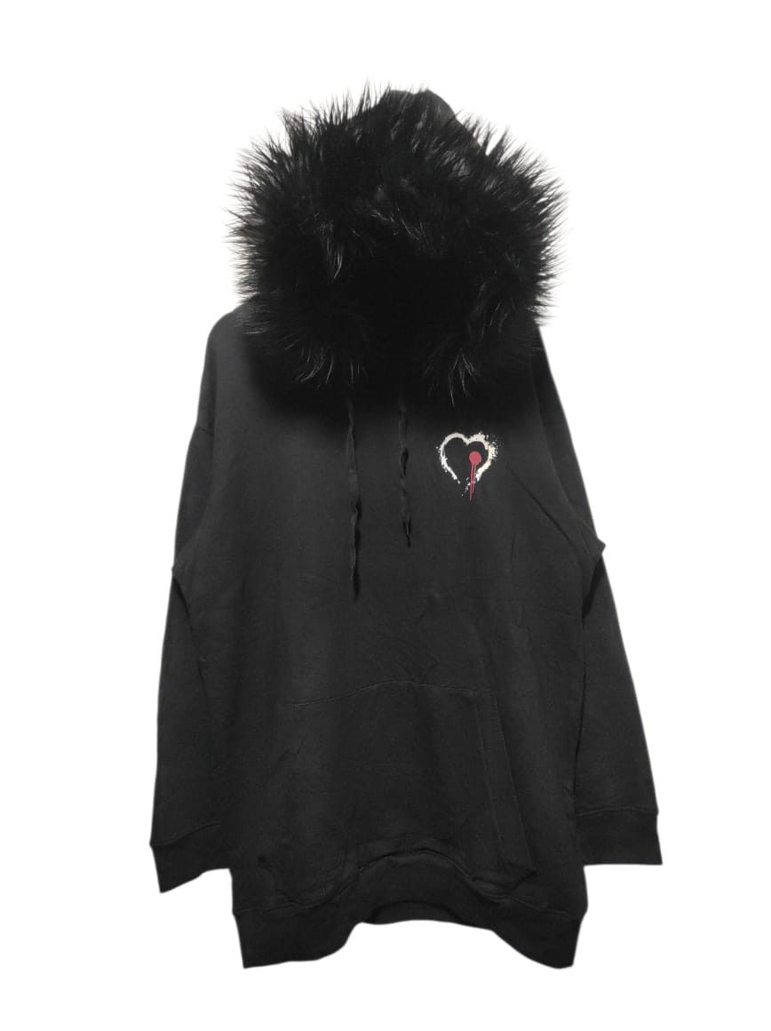 Hysteric Glamour MFS My First Story Oversized fur hoodie LGB style Size US L / EU 52-54 / 3 - 1 Thumbnail