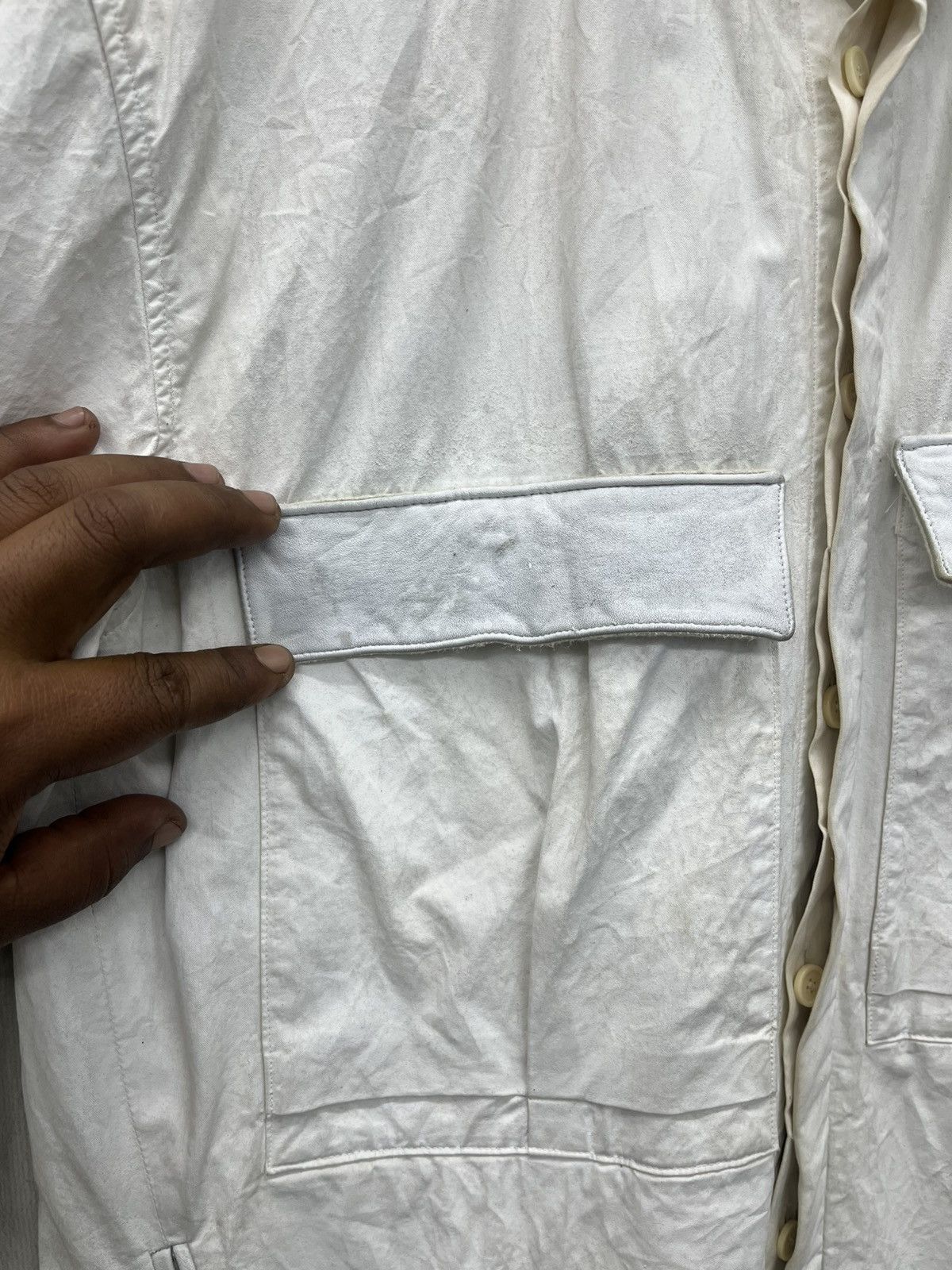 Helmut Lang ARCHIVE💥💥💥HELMUT LANG WAXED JACKET Size US M / EU 48-50 / 2 - 8 Thumbnail