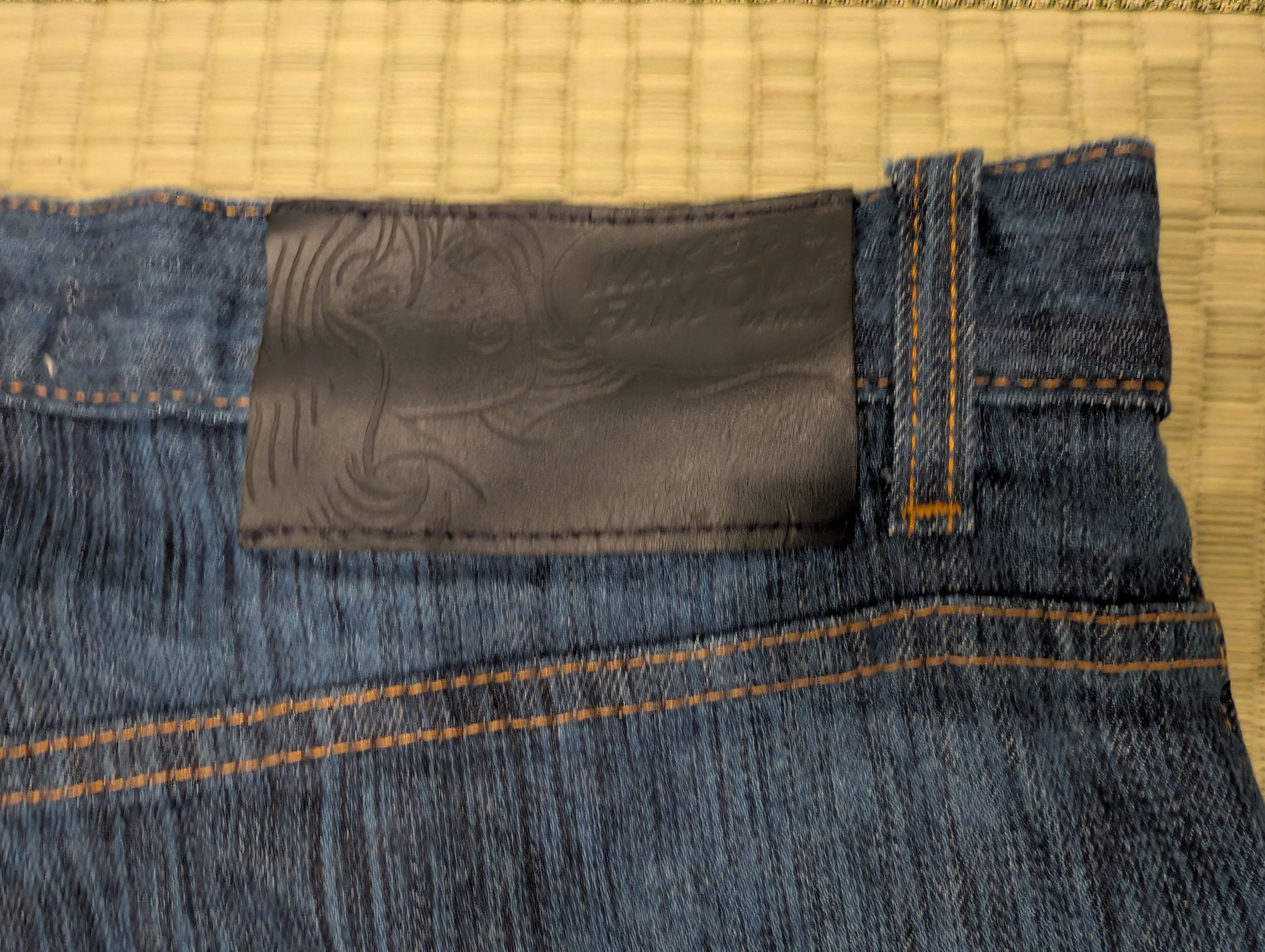 Naked & Famous Naked & Famous Easy Guy Cerulean Kasuri Selvedge Denim Jeans Size US 30 / EU 46 - 7 Thumbnail