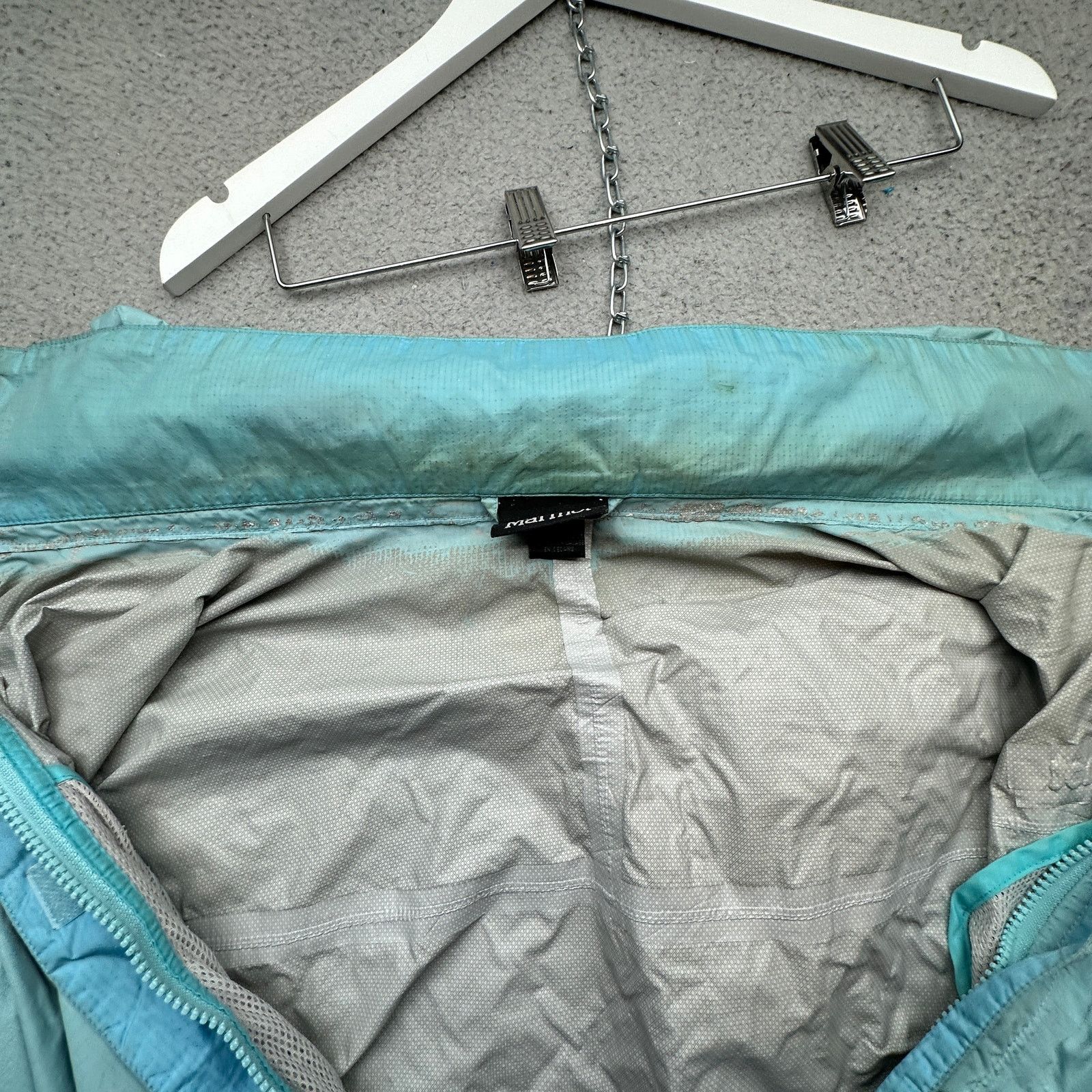 Marmot Marmot Windbreaker Jacket Womens XL Blue Ripstop FLAWS Size XL / US 12-14 / IT 48-50 - 16 Thumbnail