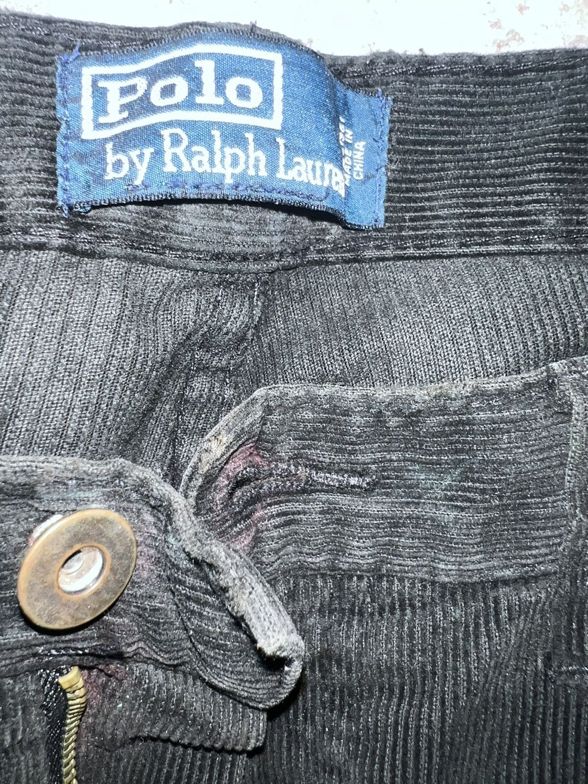 Polo Ralph Lauren Vintage Polo Bootcut Corduroy Size US 34 / EU 50 - 6 Thumbnail