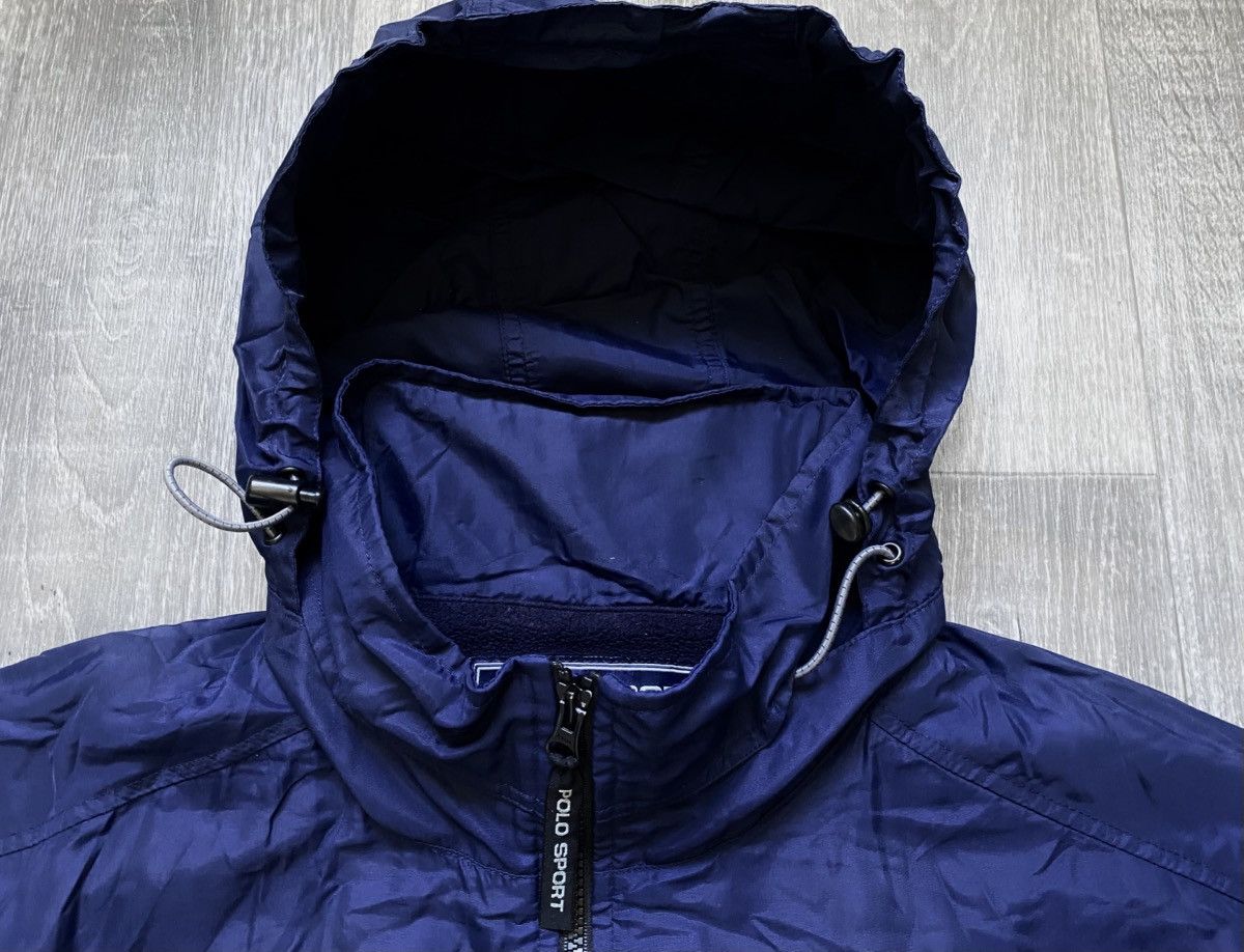Polo Ralph Lauren Polo Sport Ralph Lauren Shimmer Navy Nylon Jacket Adjustable Size US L / EU 52-54 / 3 - 22 Thumbnail