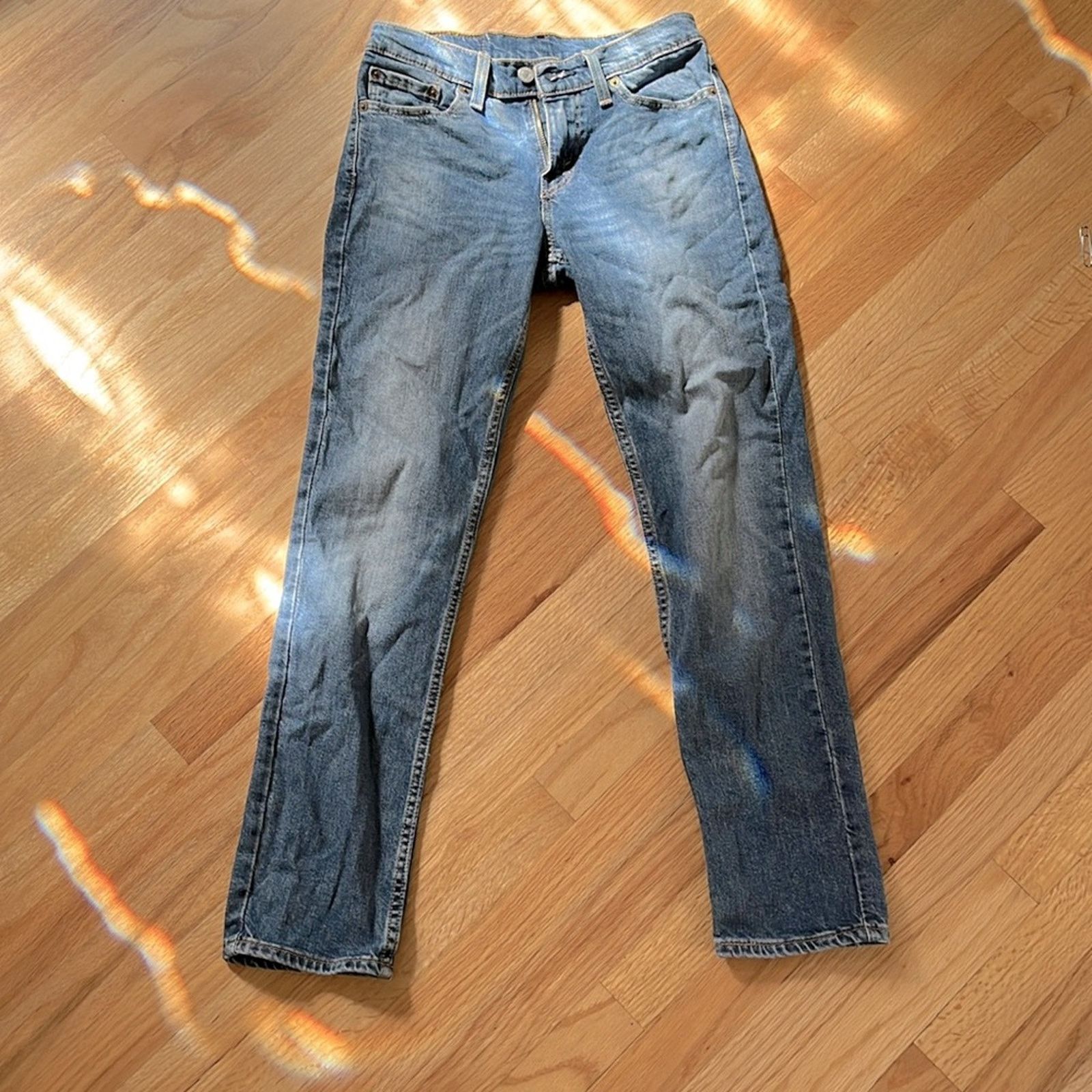 Levi's Levi's 511 Slim Straight Jeans Mens 28x30 Blue Stretch Denim Size US 28 / EU 44 - 1 Thumbnail
