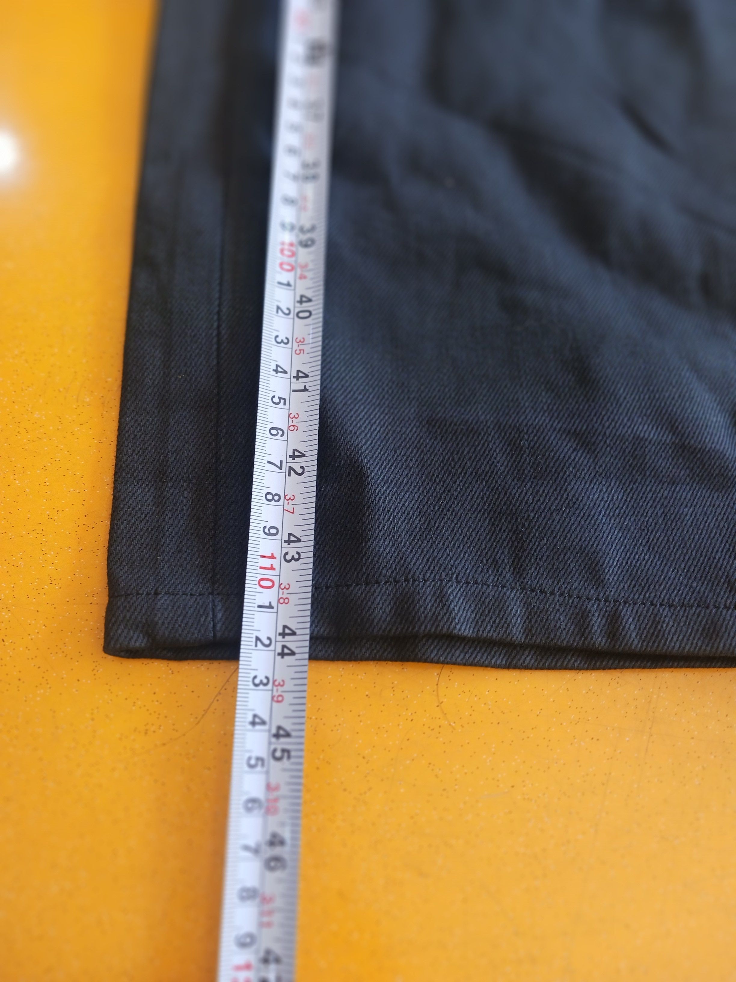 Designer RARE LQ. By Yohji Yamamoto Works & Friends Denim Pants Size US 34 / EU 50 - 12 Thumbnail