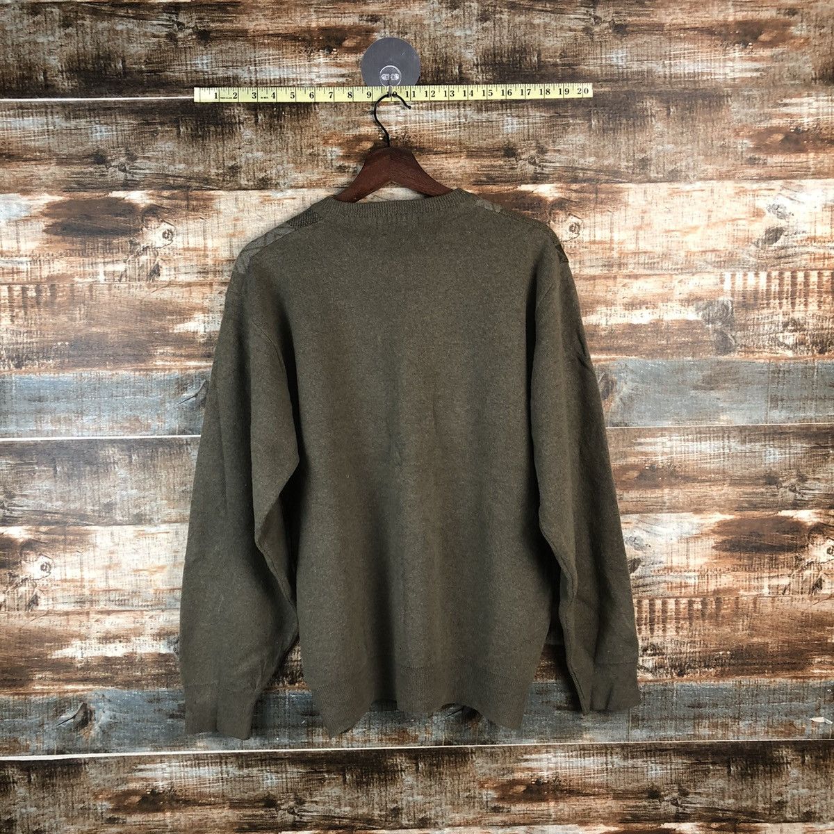 Homespun Knitwear × Japanese Brand DL Jack Bround checkered vintage sweatshirt Knitwear #C681 Size US M / EU 48-50 / 2 - 12 Thumbnail