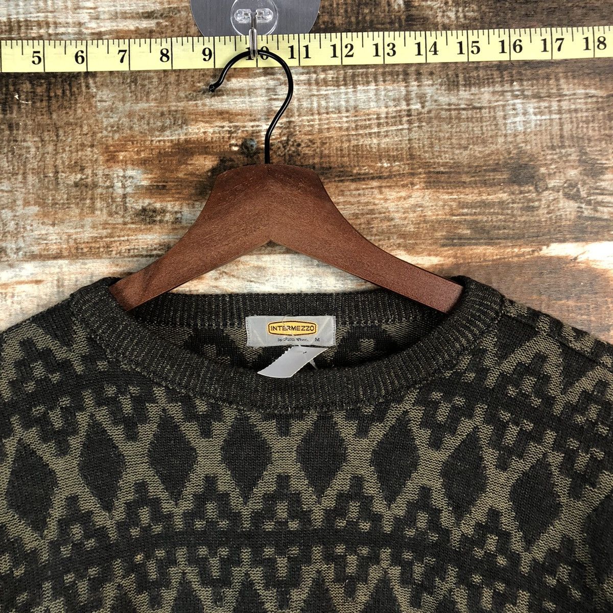 Homespun Knitwear DL Inter Mezzo vintage Brown Knitwear #C669 Size US M / EU 48-50 / 2 - 4 Thumbnail