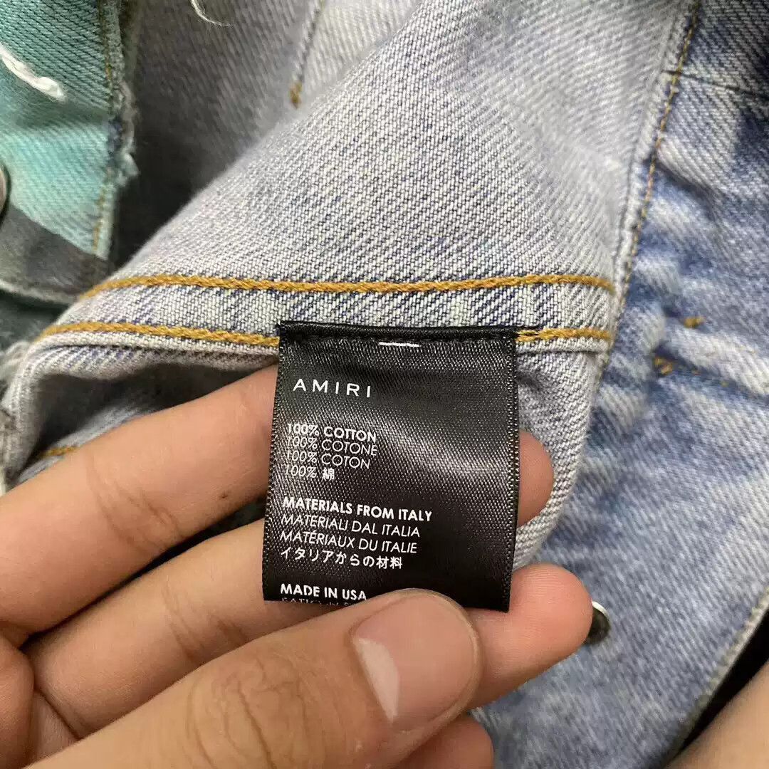 Amiri AMIRI Hollywood Trucker JKT-2506 Size US S / EU 44-46 / 1 - 5 Thumbnail