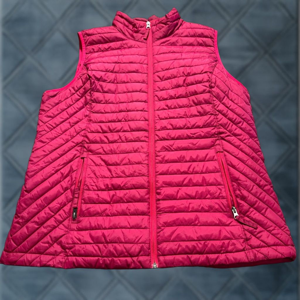 Duluth Trading Company Duluth Puffer Jacket XL Red Nylon Quilted Full Zip Mens Jacket Size US XL / EU 56 / 4 - 1 Thumbnail