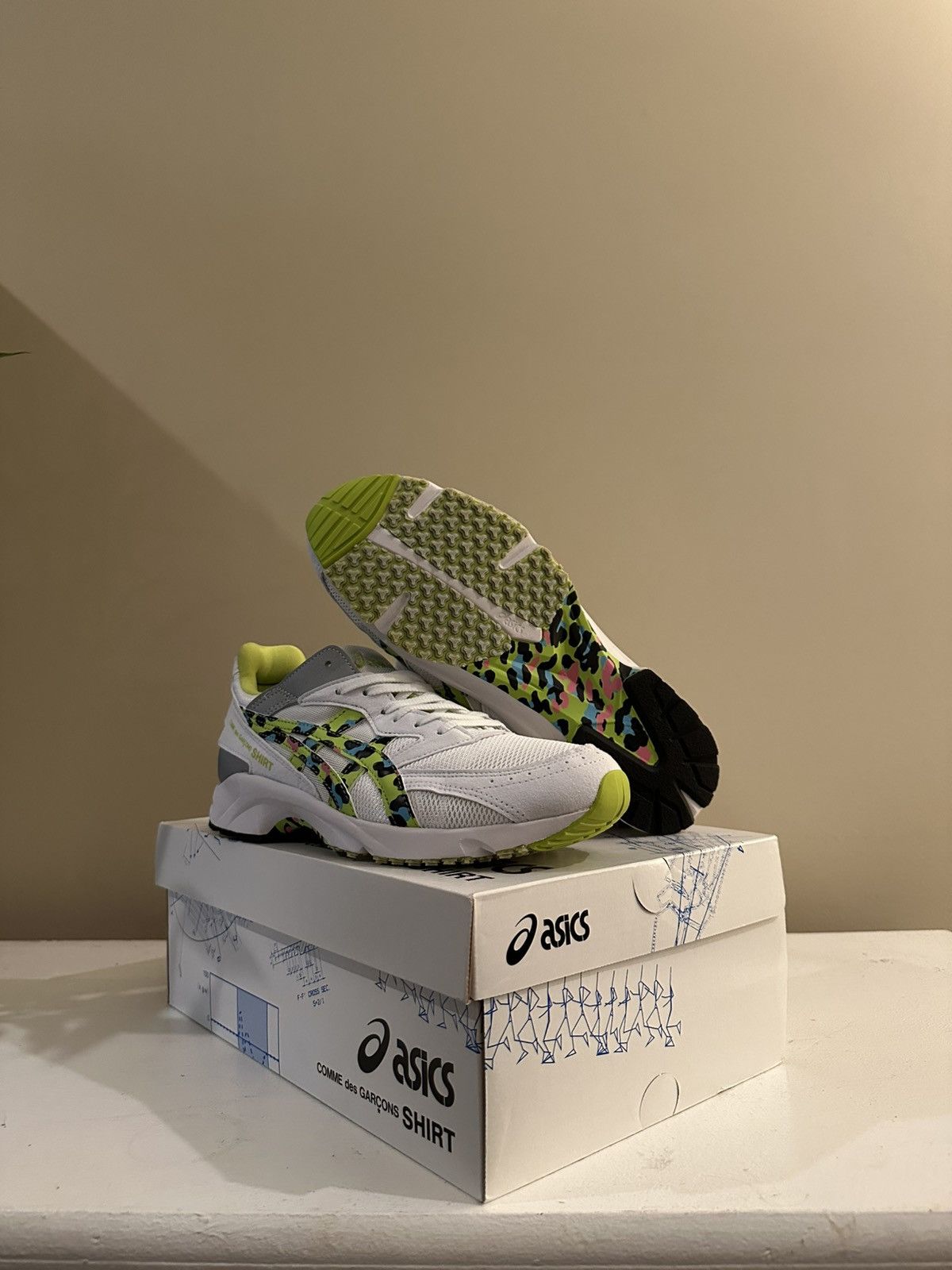 Asics × Comme des Garcons SHIRT CDG Shirt x ASICS Tarther Sc Size US 8 / EU 41 - 2 Thumbnail