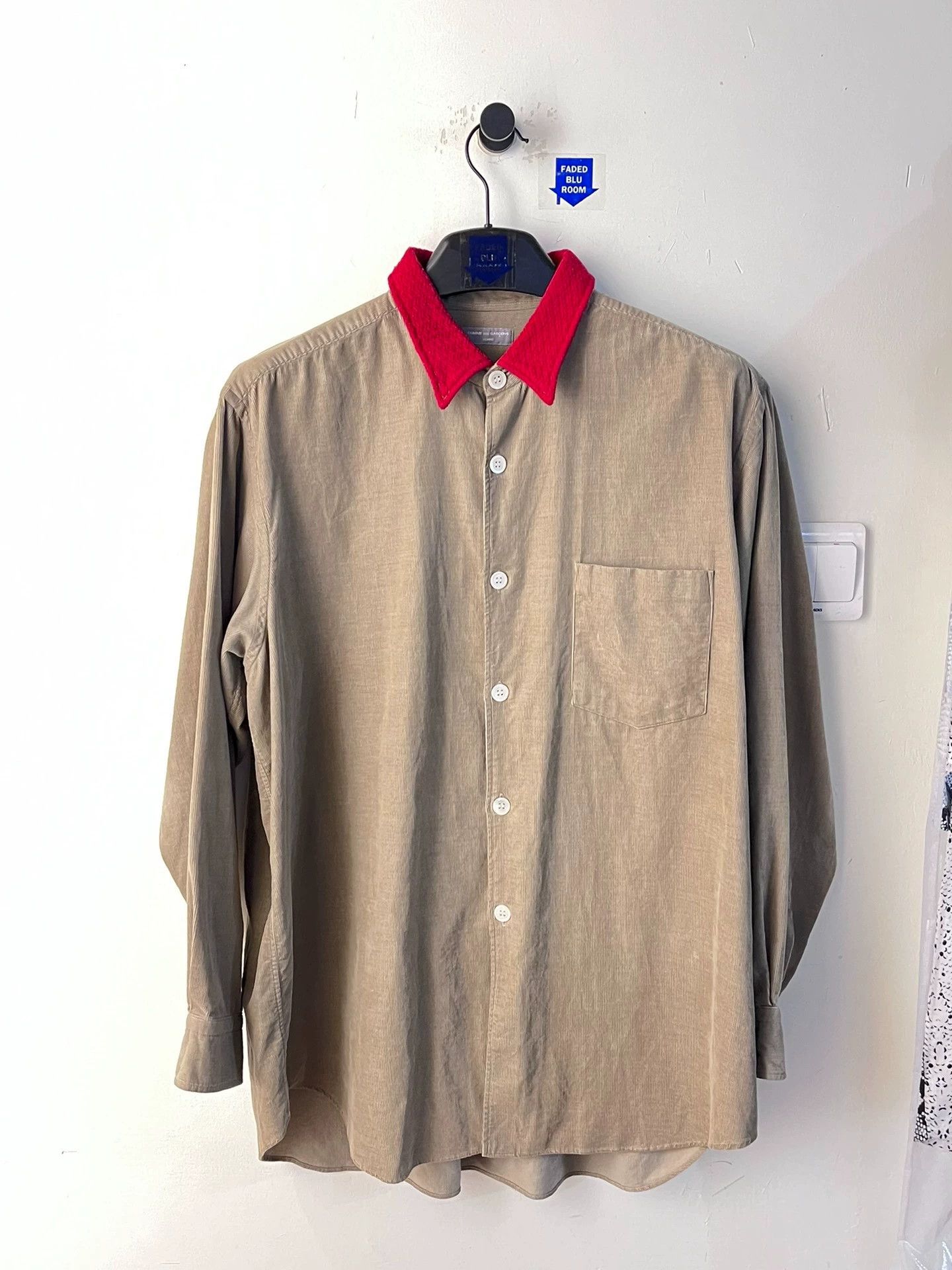 Comme des Garcons Comme Des Garcons Corduroy patchwork shirt -DMC Size US L / EU 52-54 / 3 - 1 Thumbnail