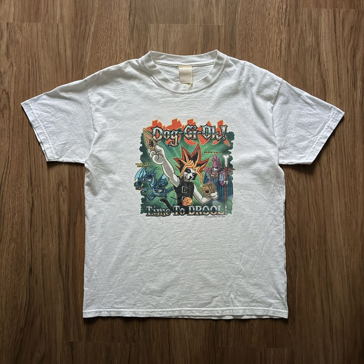 Big Dogs Yu-Gi-Oh Duel Vintage Parody Tee - 2000s