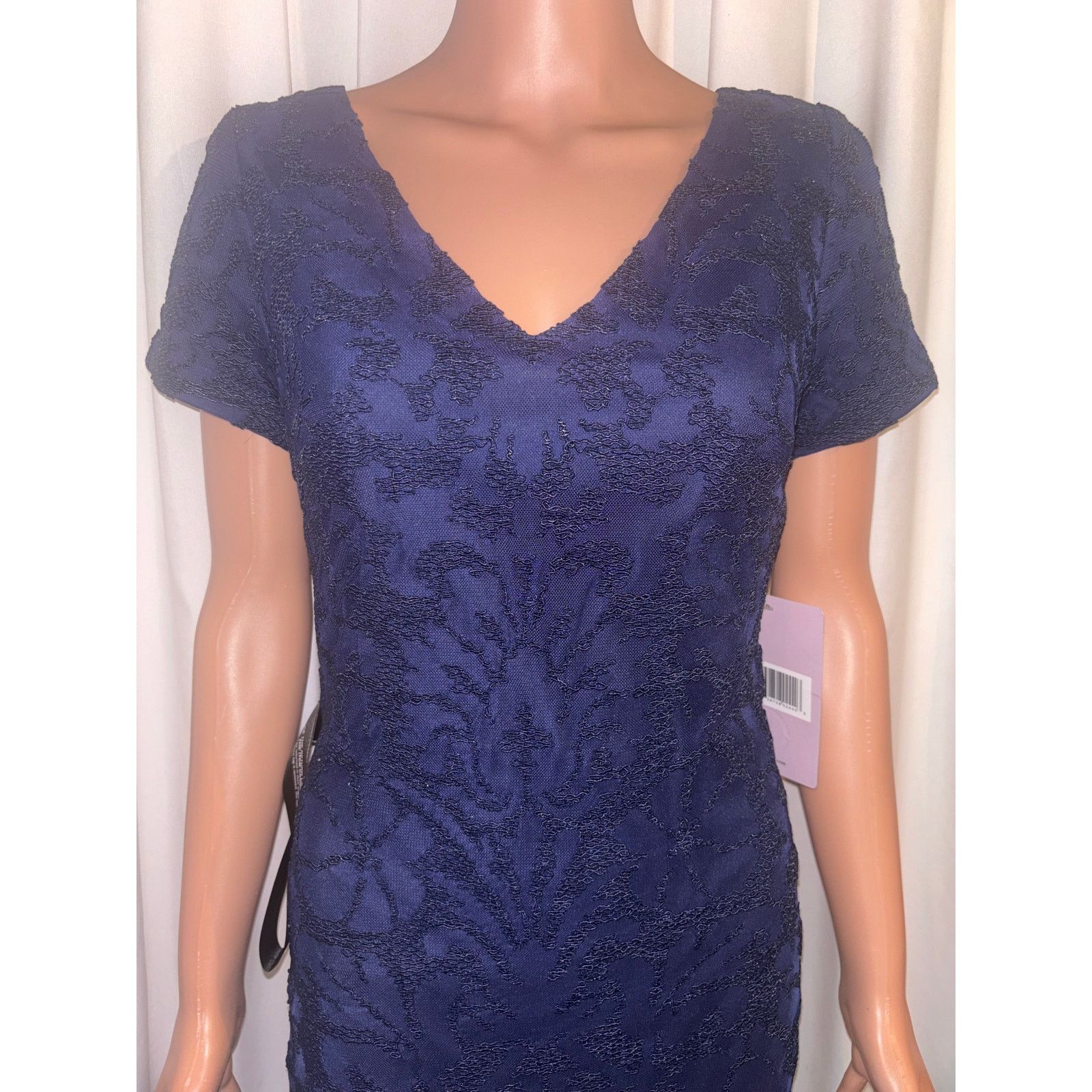 JS Collections Embroidered Cord Lace Dress Size Small