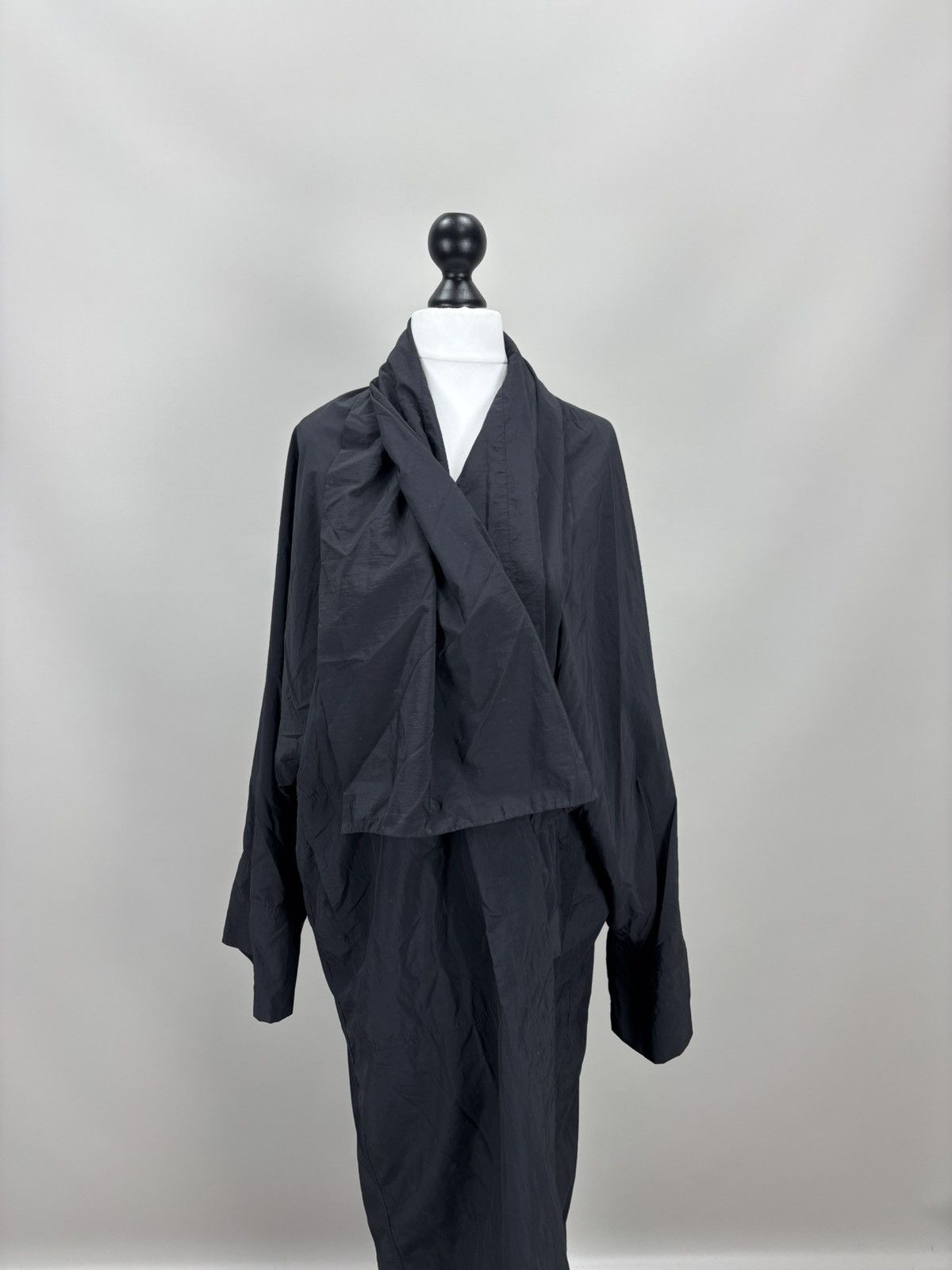 Rundholz Womens cape nylon avant garde style Escapade Size Oversize Size ONE SIZE - 2 Thumbnail