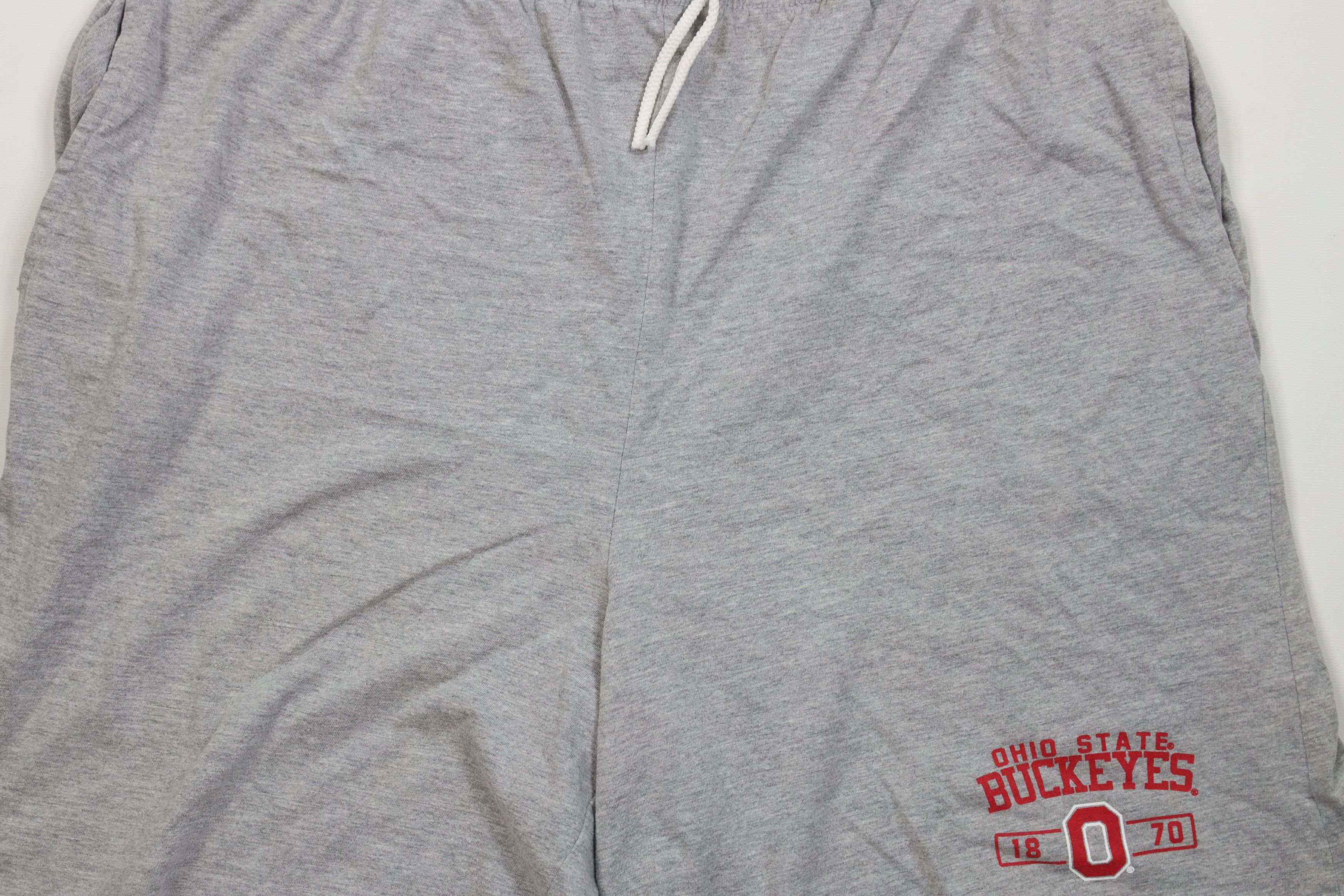 Vintage Vintage 90s Above Knee Ohio State University Shorts Gray Size US 34 / EU 50 - 3 Thumbnail