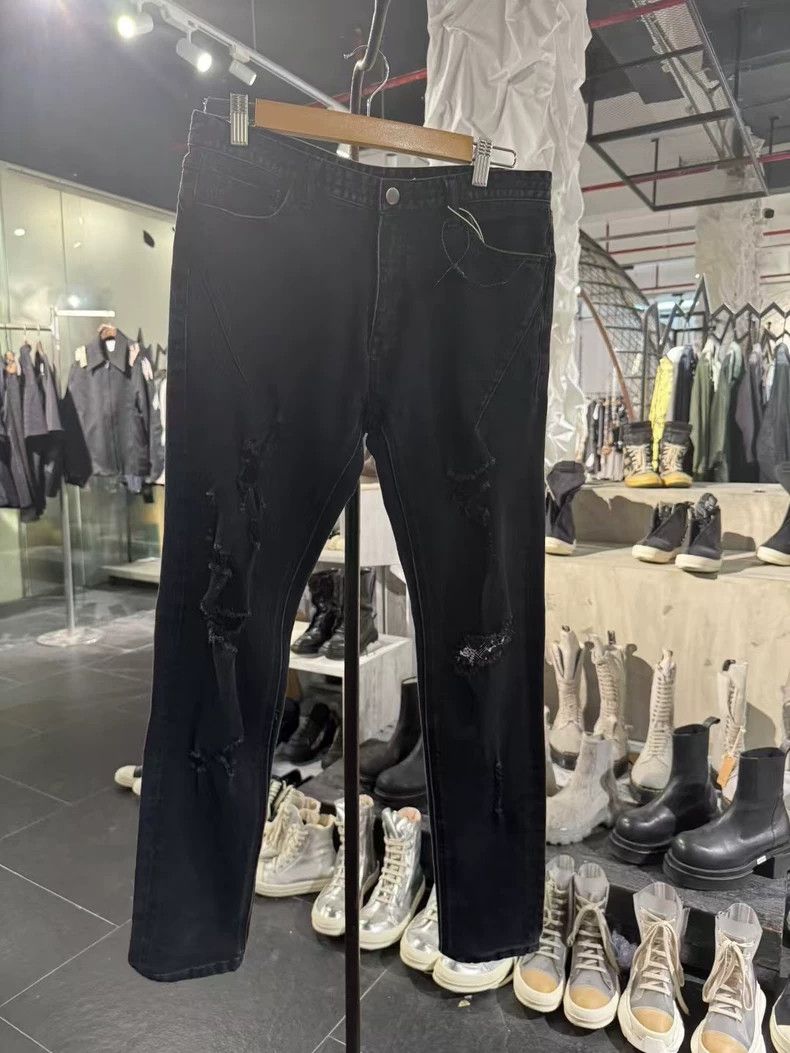 Number (N)ine Number Nine size US 46 Knives destroy musical notes jeans 2 Size US 30 / EU 46 - 1 Thumbnail