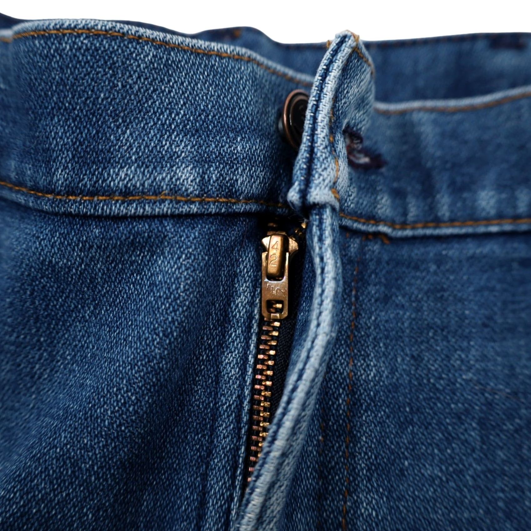 Denime VINTAGE Sheplers Jeans Blue 34x30 Flannel Lined Denim Jeans Mens Regular Size 34 Inseam 30 Size US 34 / EU 50 - 7 Thumbnail