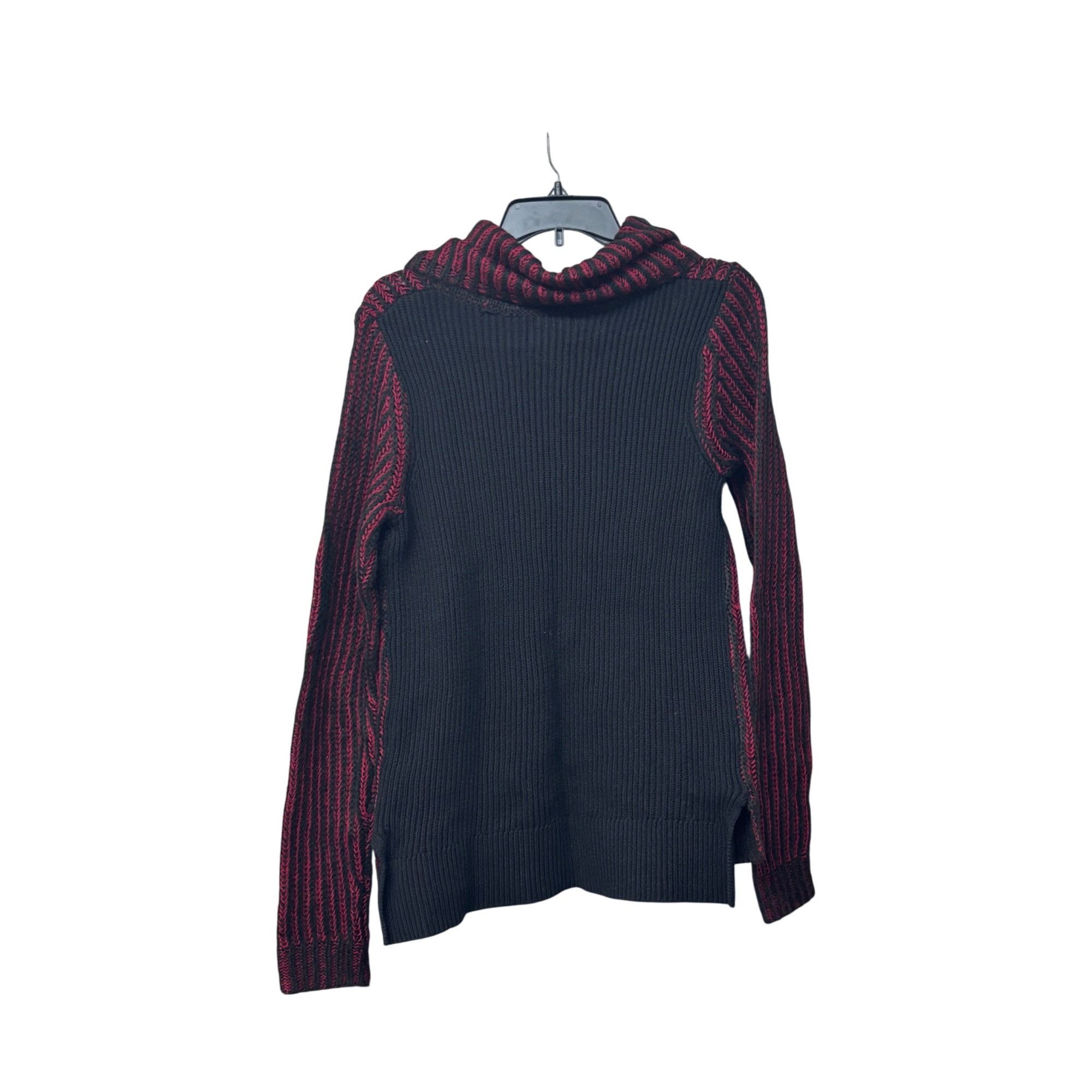 DKNY DKNY Jeans Striped Cowl-Neck Mixed Knit Tank Sweater, Syrah, Size M / US 6-8 / IT 42-44 - 12 Thumbnail