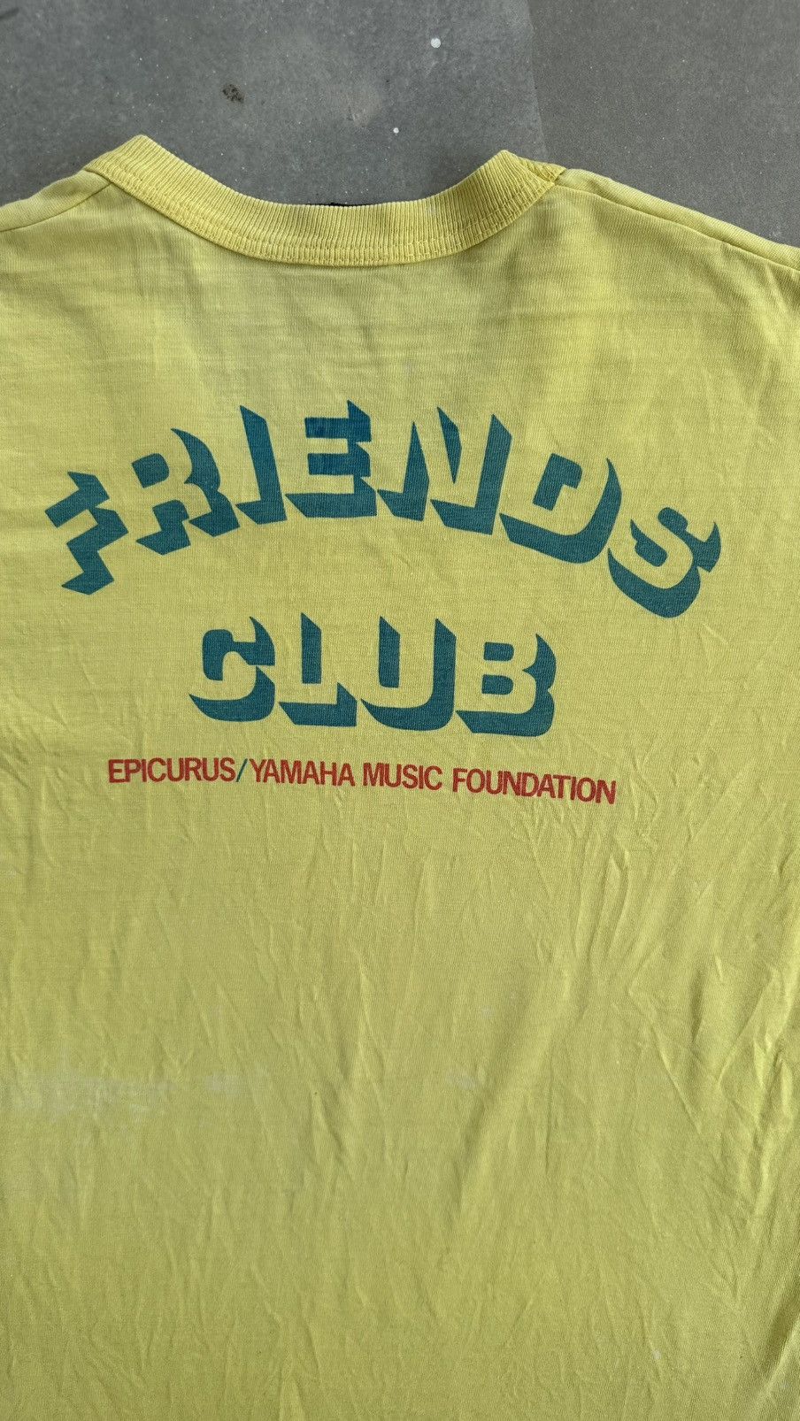 Vintage VINTAGE YAMAHA MUSIC EPICURUS OUR SPIRITS OF 80S TEE Size US S / EU 44-46 / 1 - 6 Thumbnail