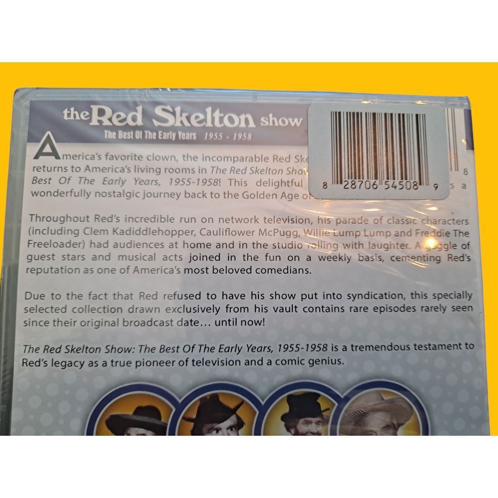 Other The Red Skelton Best of Early Years 1955-1958 Classic TV Com Size ONE SIZE - 4 Thumbnail