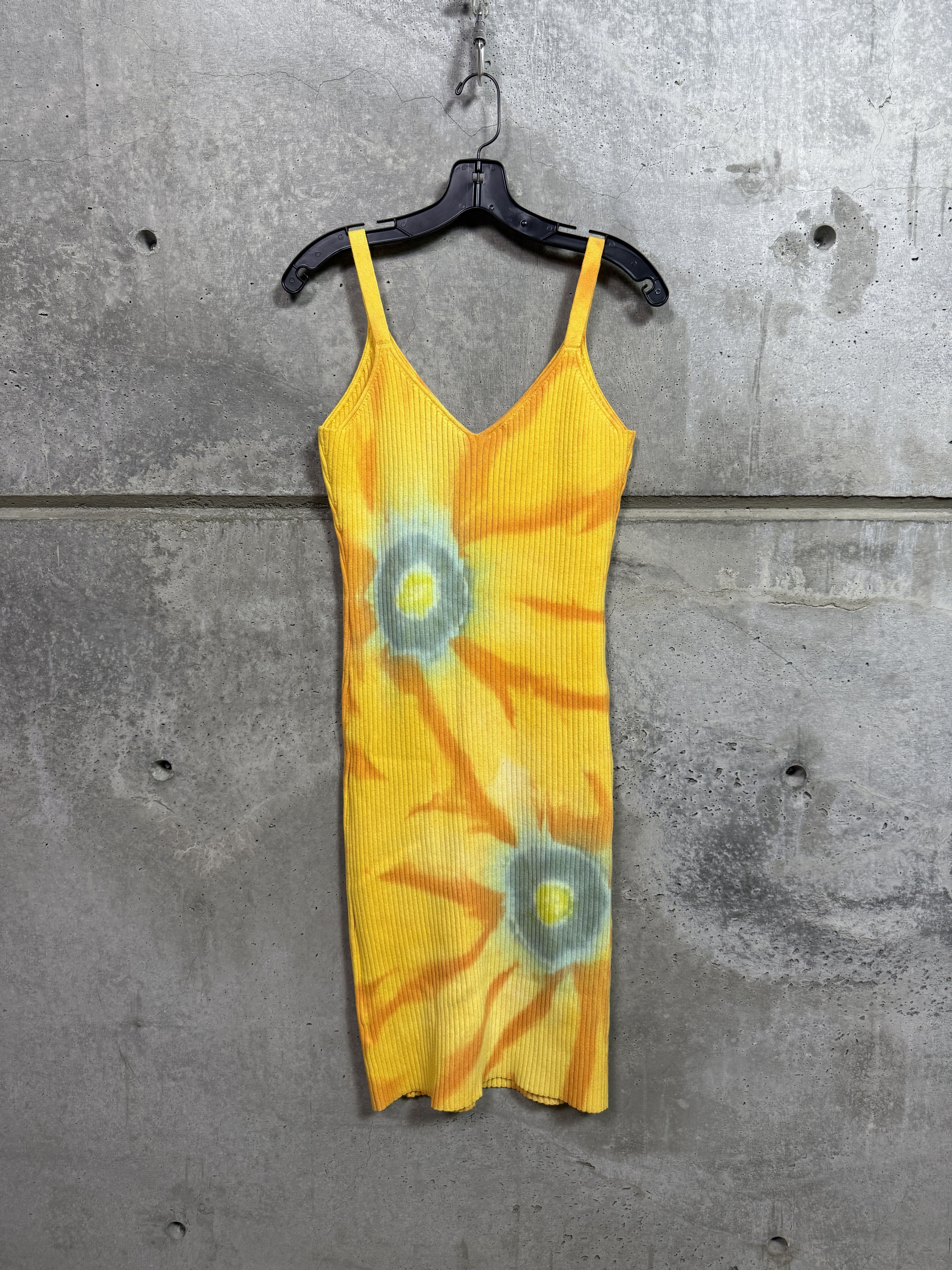 The Elder Statesman $1295 The Elder Statesman Tie-Dye Ecliptic Rib Dress Size M / US 6-8 / IT 42-44 - 7 Thumbnail
