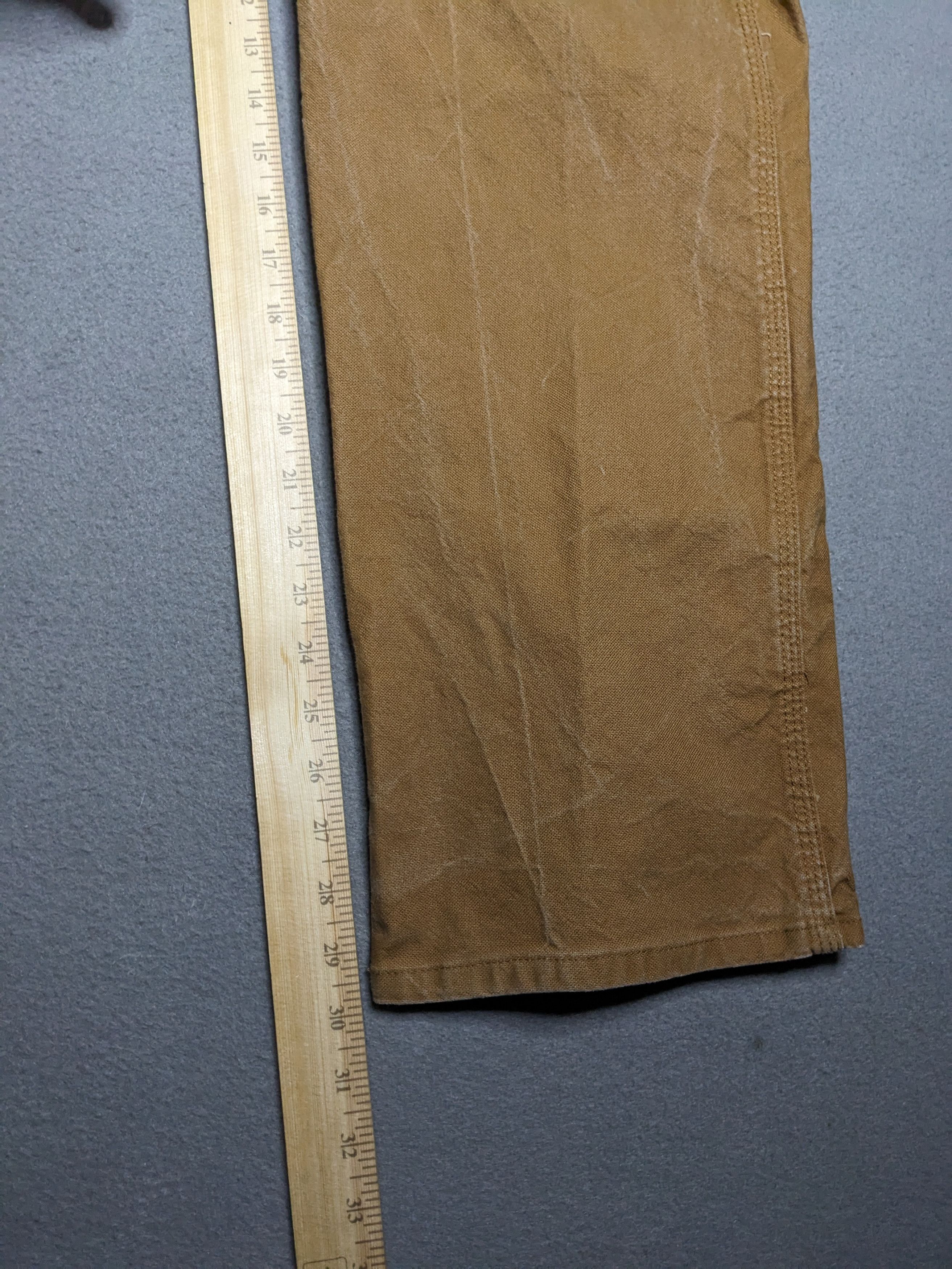 Dickies Dickies Carpenter Pants 38x30 Canvas Beige Distressed Faded Size US 38 / EU 54 - 14 Thumbnail
