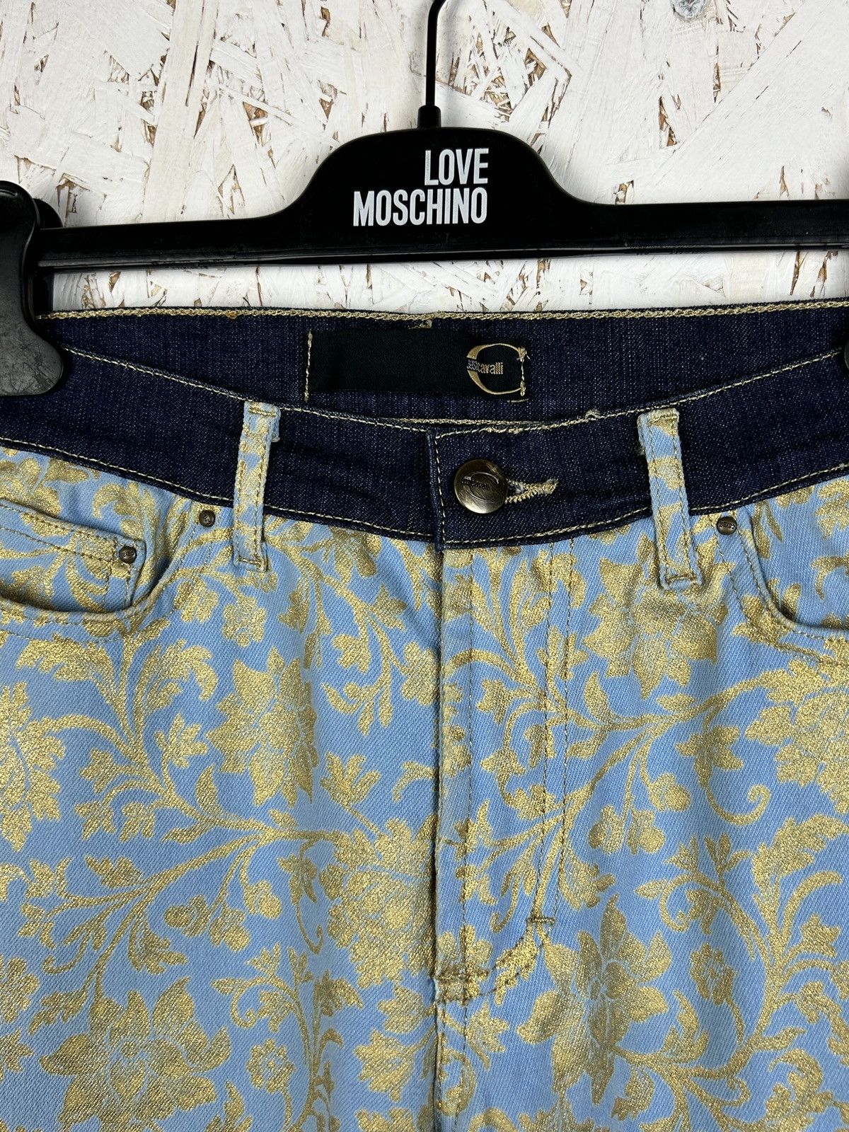 Just Cavalli 90s Just Cavalli Baroque Style Jeans Pants Size 27 41 Size 27" / US 4 / IT 40 - 2 Thumbnail